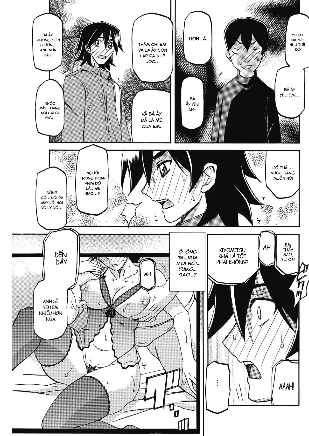 HentaiVN.net - Ảnh 9 - Sự rung chuyển của mặt trăng [Gekkakou no Ori The Tuberose's Cage] - Chap 23 - Phát hiện
