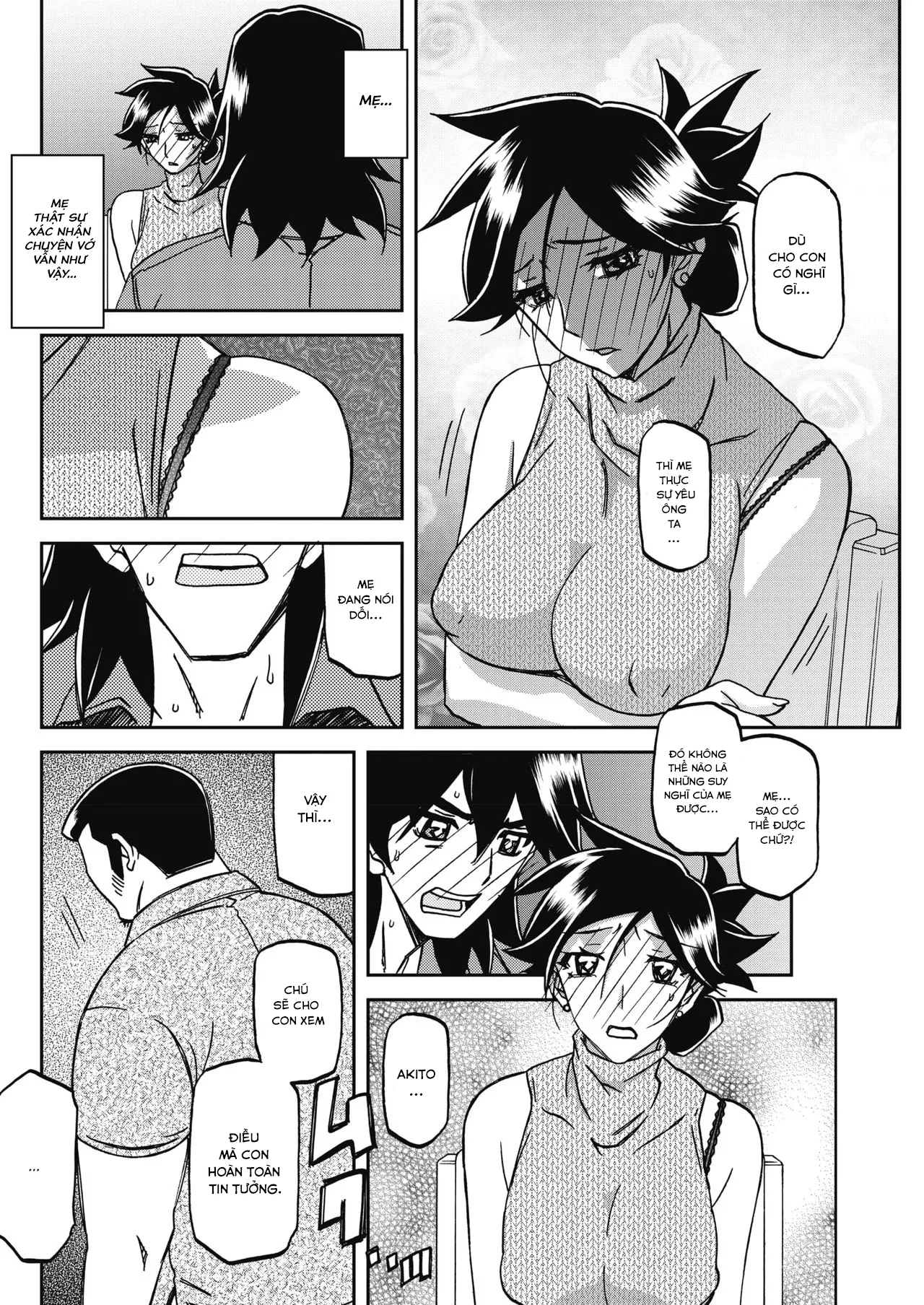 HentaiVN.net - Ảnh 10 - Sự rung chuyển của mặt trăng [Gekkakou no Ori The Tuberose's Cage] - Chap 24 - Thú nhận