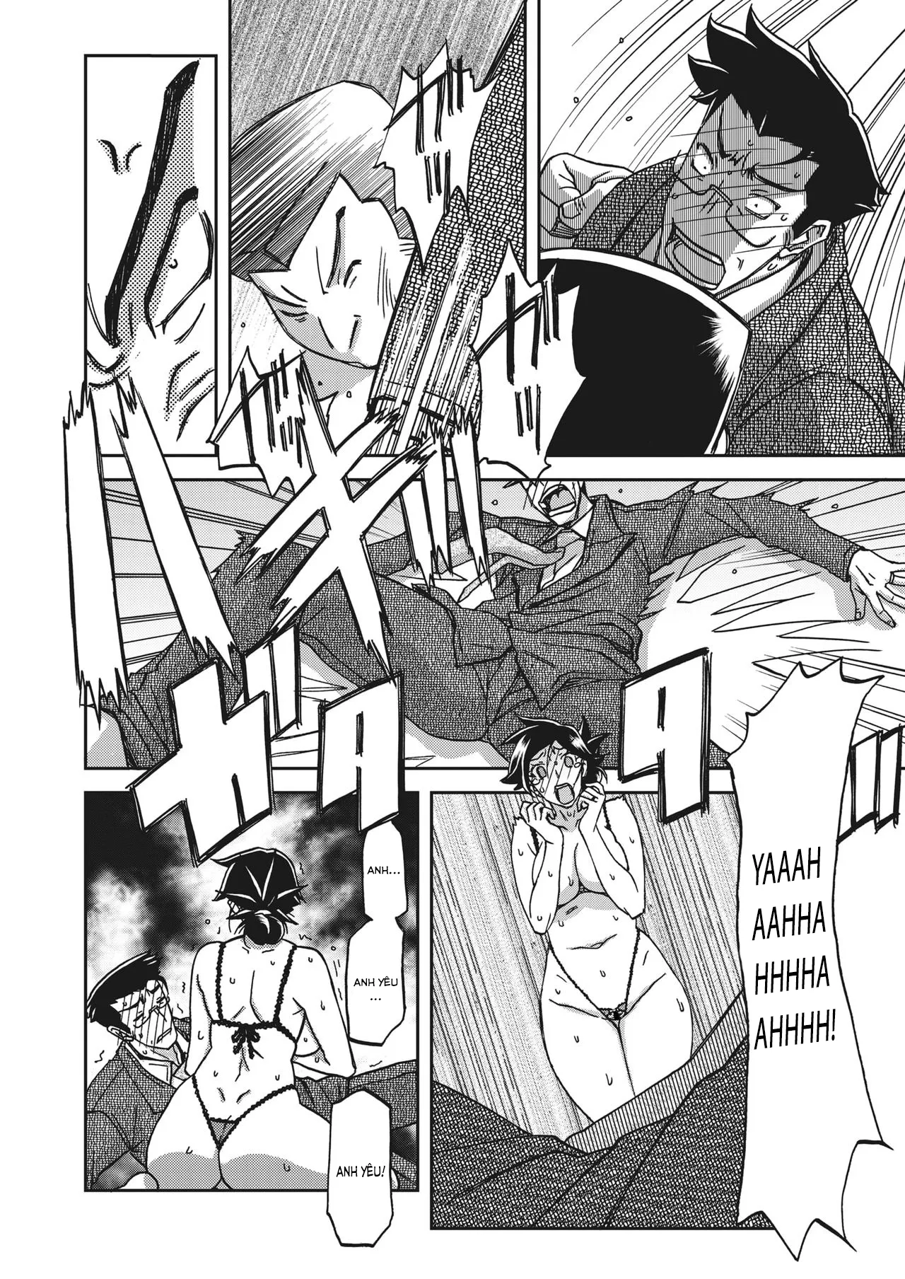 HentaiVN.net - Ảnh 16 - Sự rung chuyển của mặt trăng [Gekkakou no Ori The Tuberose's Cage] - Chap 25 - Phơi bày