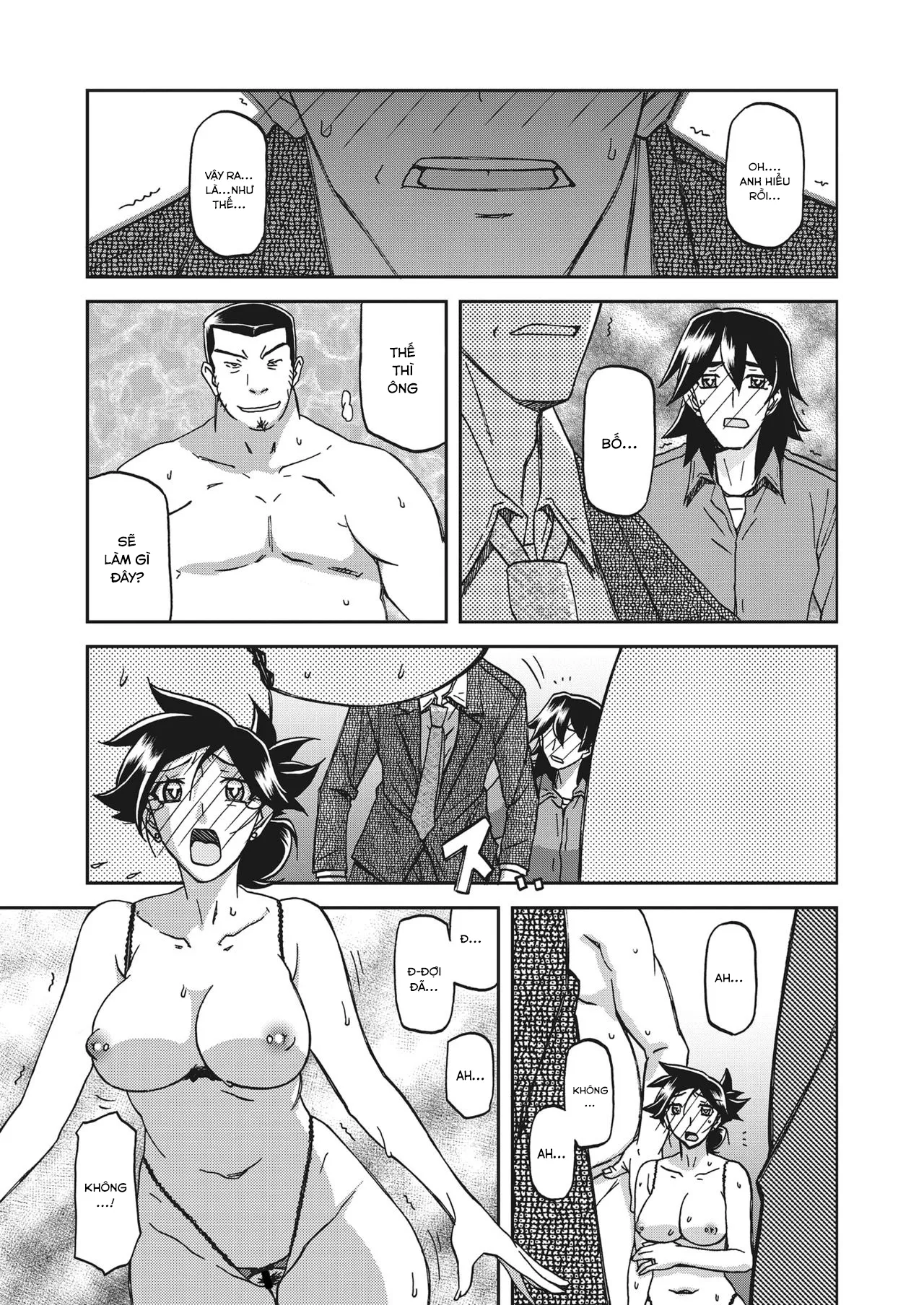 HentaiVN.net - Ảnh 20 - Sự rung chuyển của mặt trăng [Gekkakou no Ori The Tuberose's Cage] - Chap 25 - Phơi bày