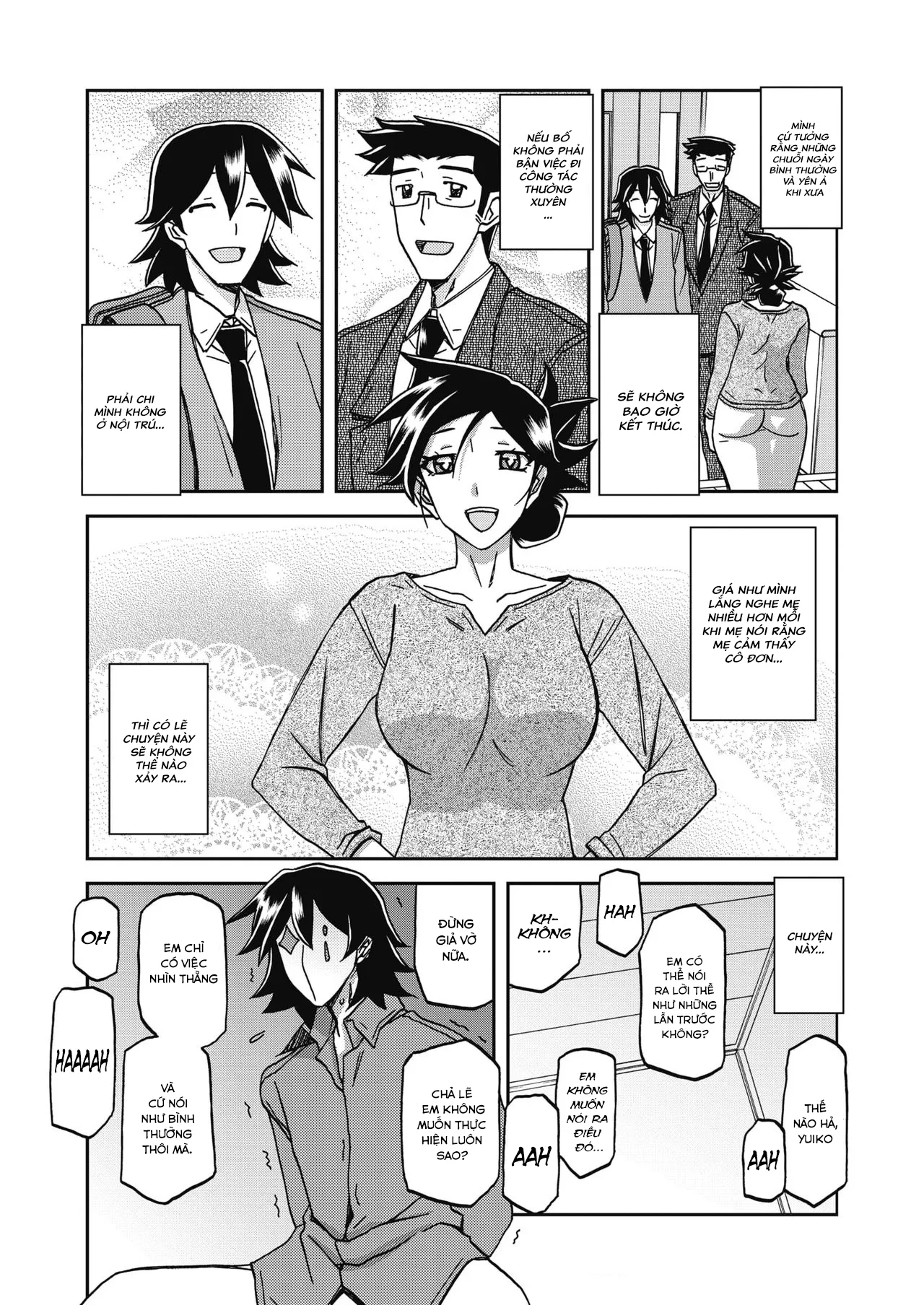 HentaiVN.net - Ảnh 3 - Sự rung chuyển của mặt trăng [Gekkakou no Ori The Tuberose's Cage] - Chap 25 - Phơi bày