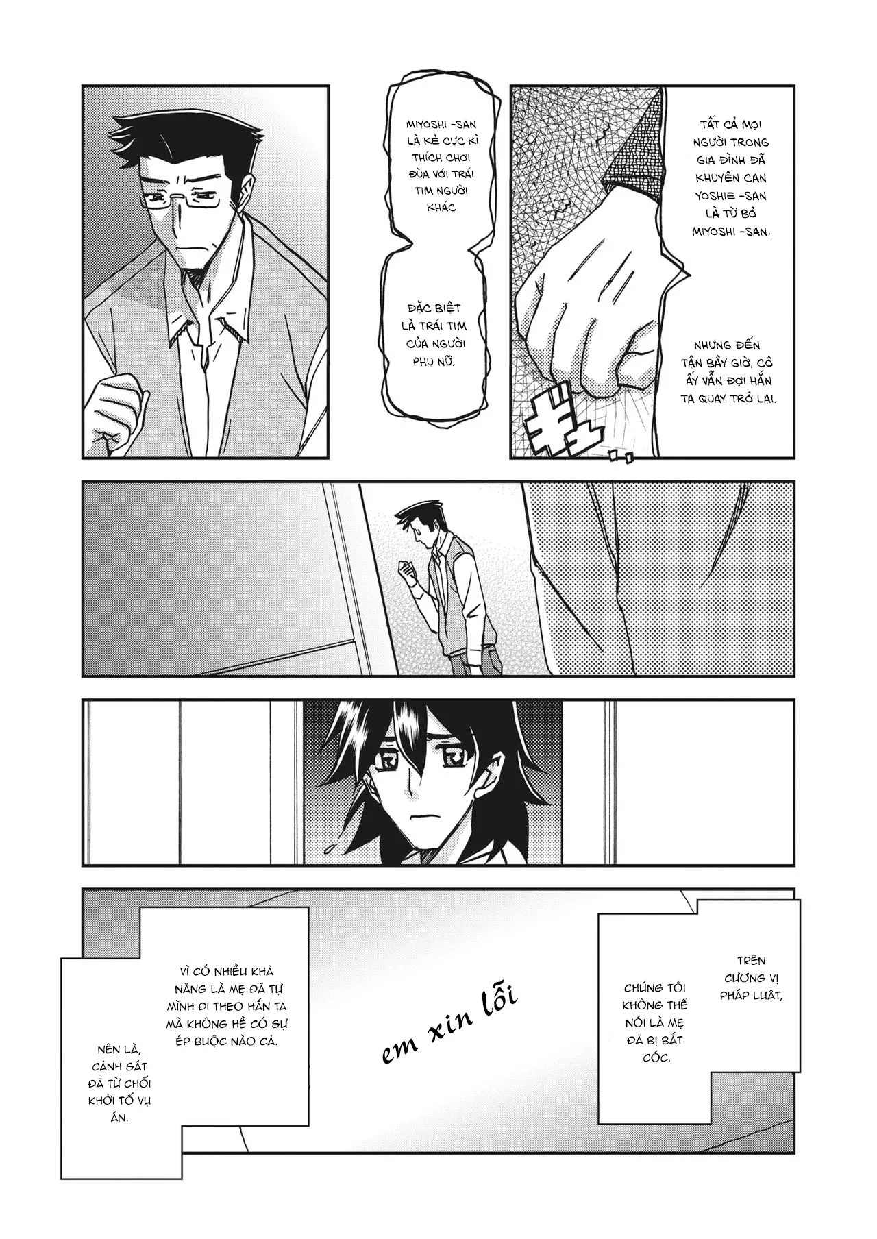 HentaiVN.net - Ảnh 11 - Sự rung chuyển của mặt trăng [Gekkakou no Ori The Tuberose's Cage] - Chap 26 - Ẩn dấu
