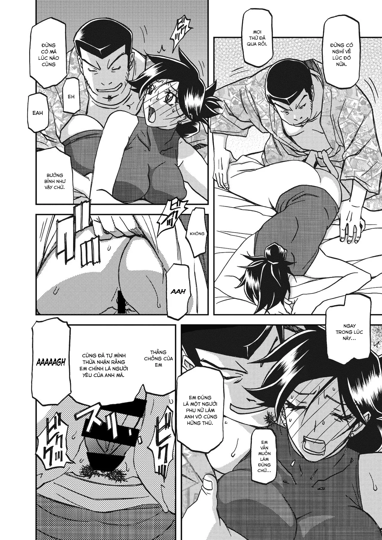 HentaiVN.net - Ảnh 4 - Sự rung chuyển của mặt trăng [Gekkakou no Ori The Tuberose's Cage] - Chap 26 - Ẩn dấu