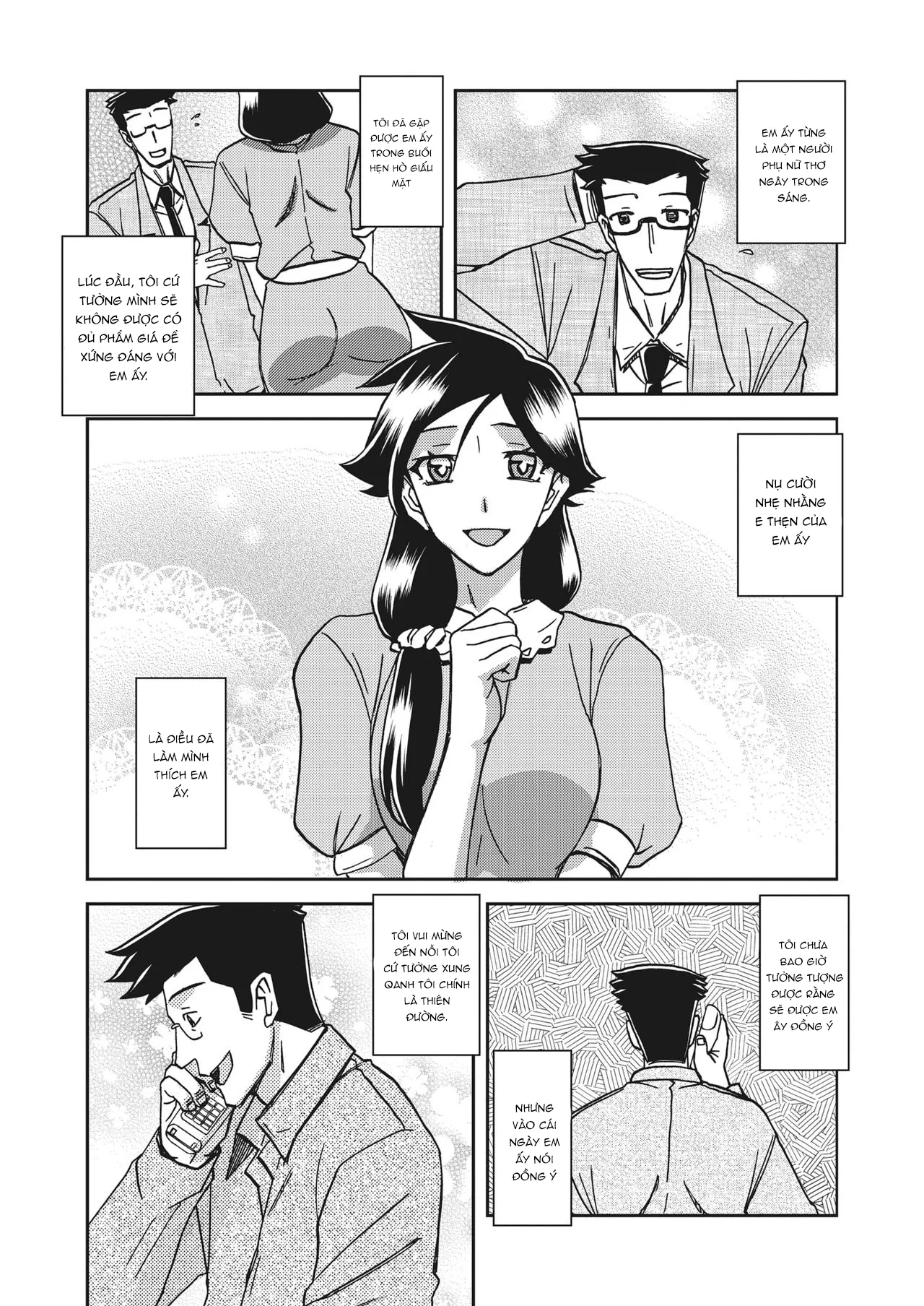 HentaiVN.net - Ảnh 8 - Sự rung chuyển của mặt trăng [Gekkakou no Ori The Tuberose's Cage] - Chap 26 - Ẩn dấu