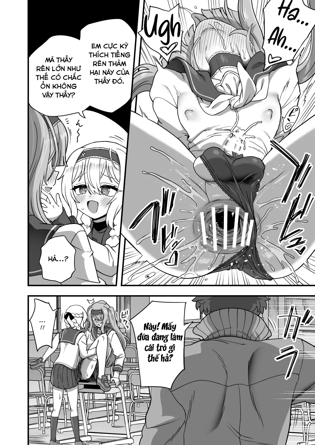 HentaiVN.net - Ảnh 25 - Houkago no Sensei wa Boku no Mono - Oneshot