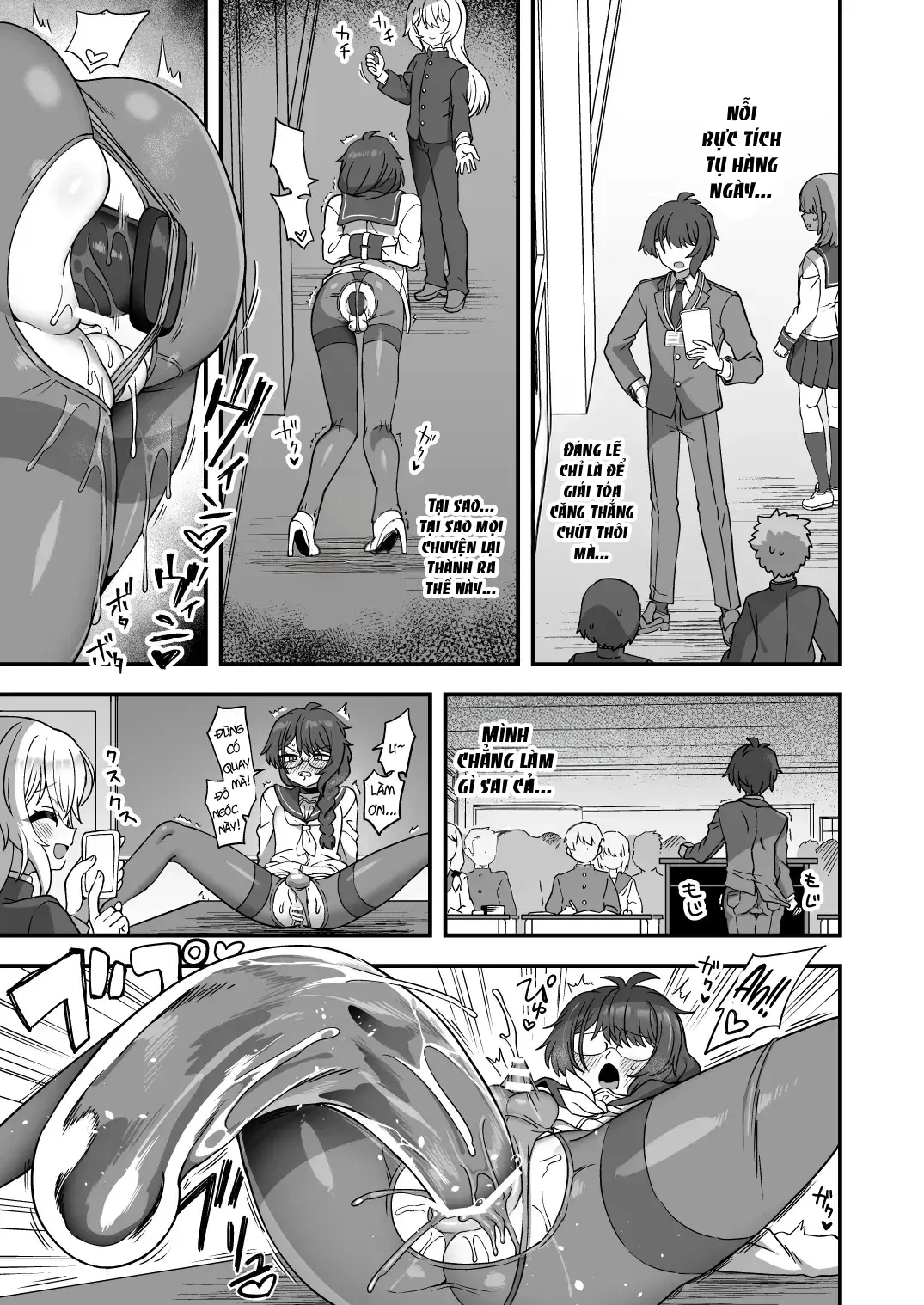 HentaiVN.net - Ảnh 36 - Houkago no Sensei wa Boku no Mono - Oneshot