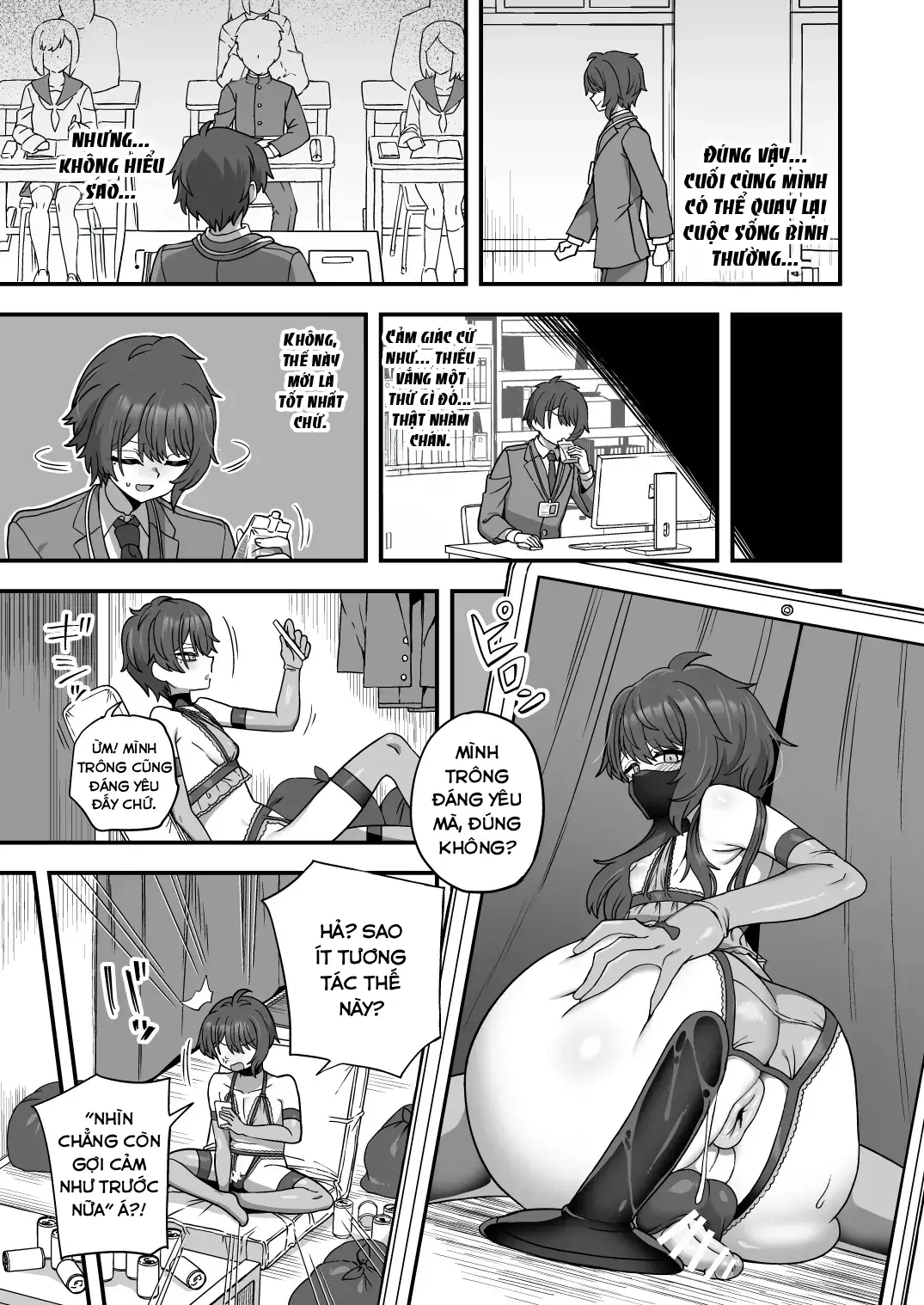 HentaiVN.net - Ảnh 40 - Houkago no Sensei wa Boku no Mono - Oneshot