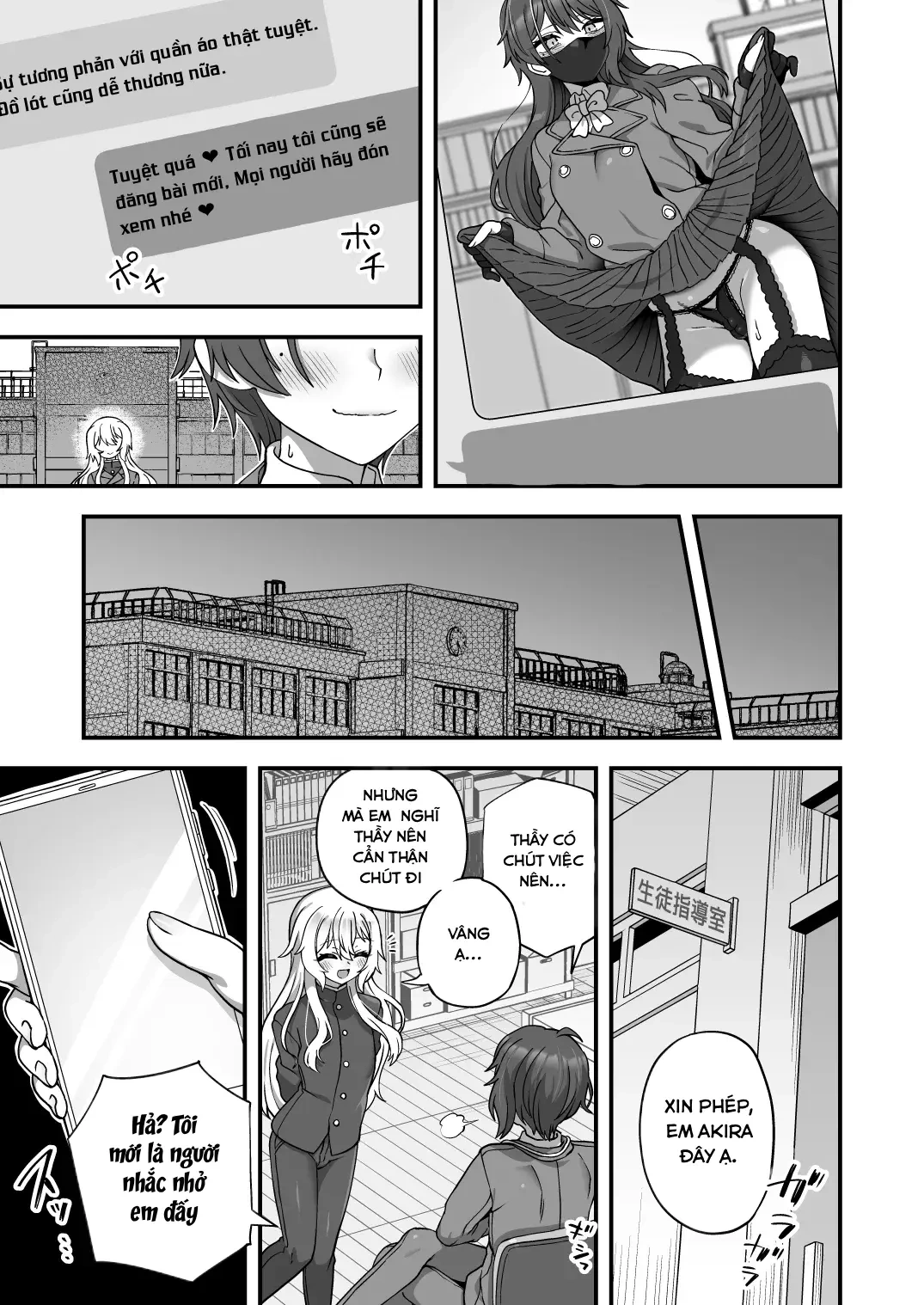 HentaiVN.net - Ảnh 6 - Houkago no Sensei wa Boku no Mono - Oneshot