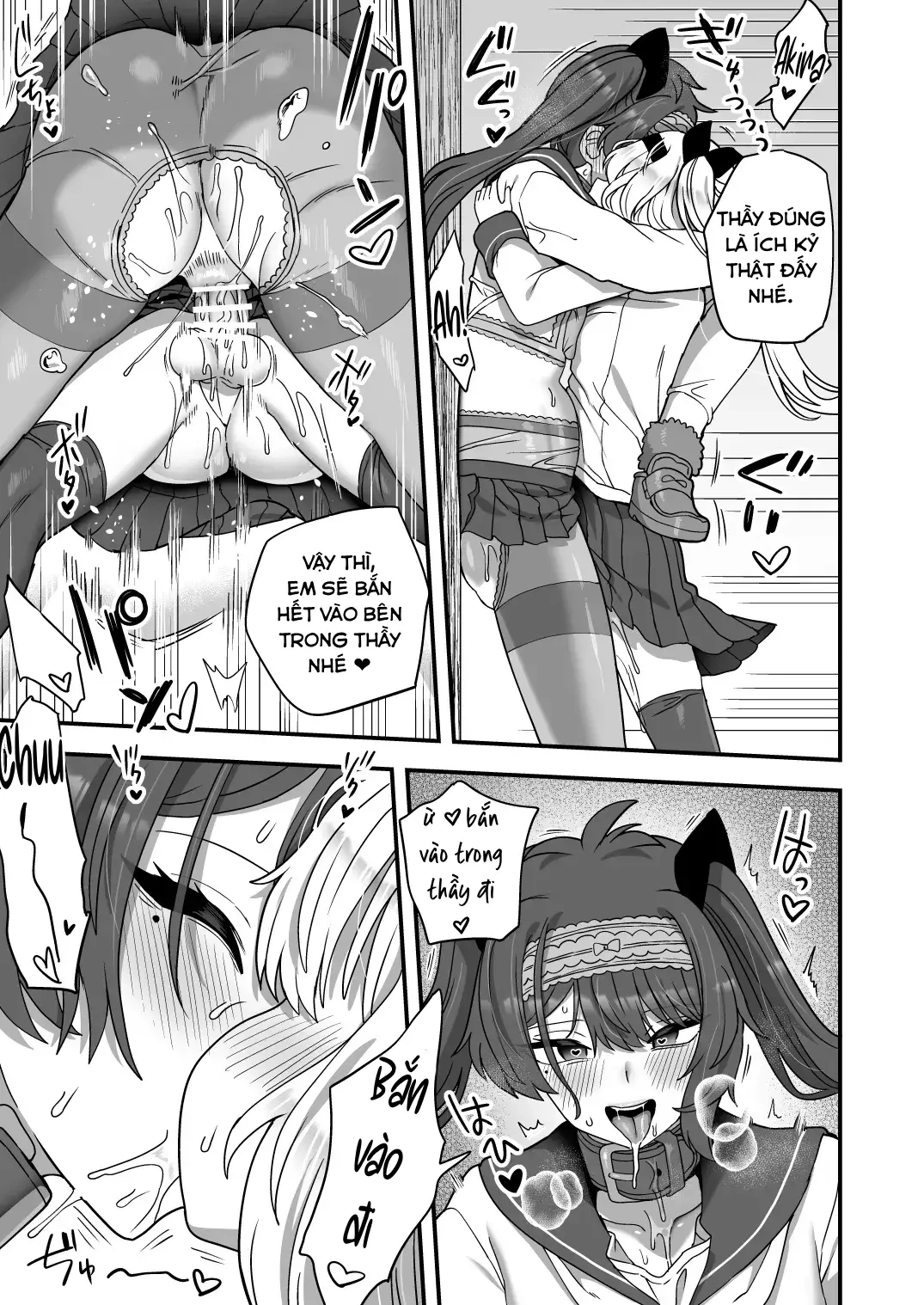 HentaiVN.net - Ảnh 60 - Houkago no Sensei wa Boku no Mono - Oneshot