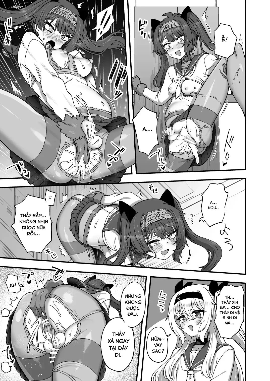 HentaiVN.net - Ảnh 62 - Houkago no Sensei wa Boku no Mono - Oneshot