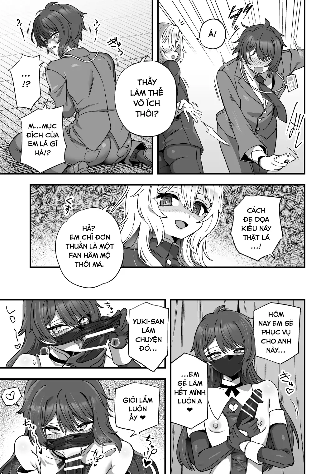 HentaiVN.net - Ảnh 8 - Houkago no Sensei wa Boku no Mono - Oneshot