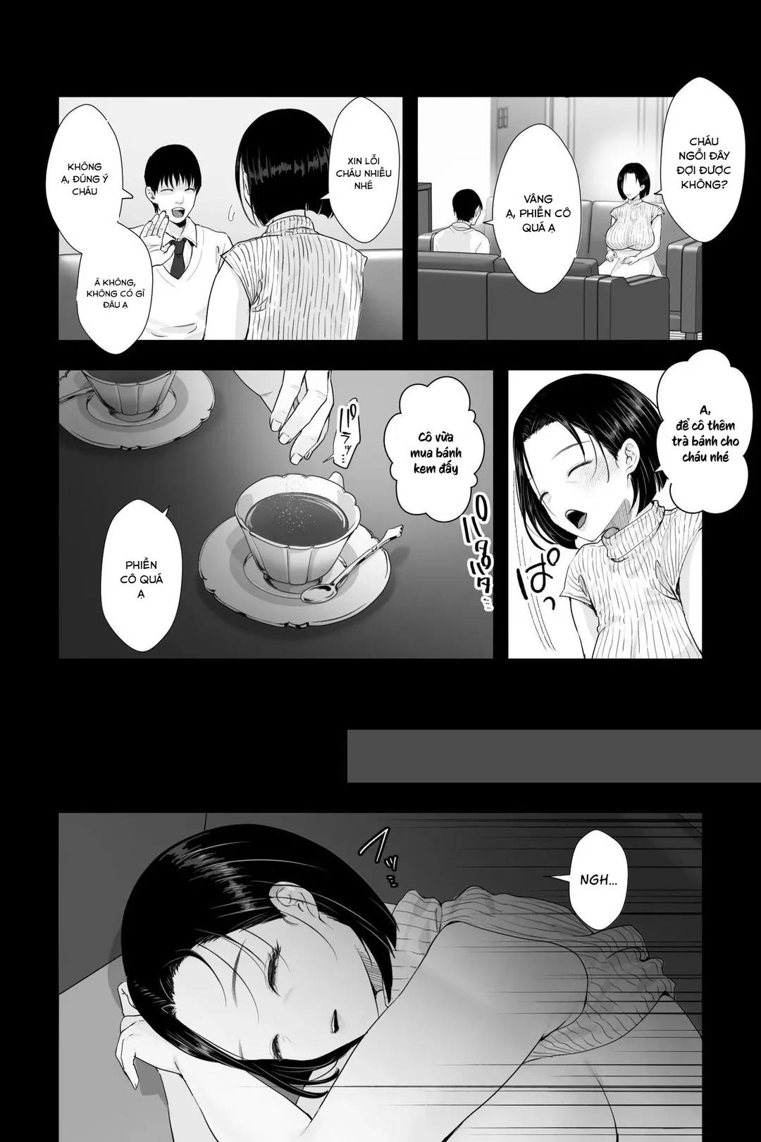 HentaiVN.net - Ảnh 4 - Kế hoạch tống tình cô họ - Oneshot