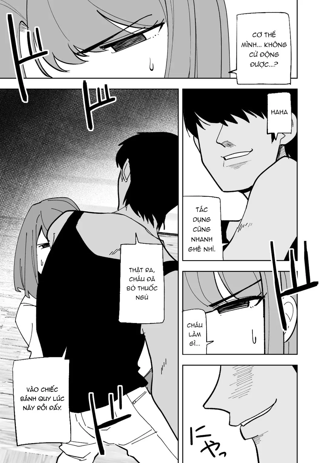 HentaiVN.net - Ảnh 10 - Bị bạn trai của con gái thịt - Oneshot