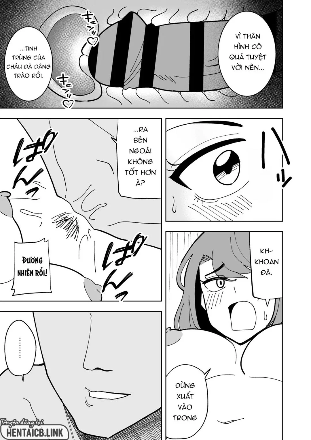 HentaiVN.net - Ảnh 14 - Bị bạn trai của con gái thịt - Oneshot