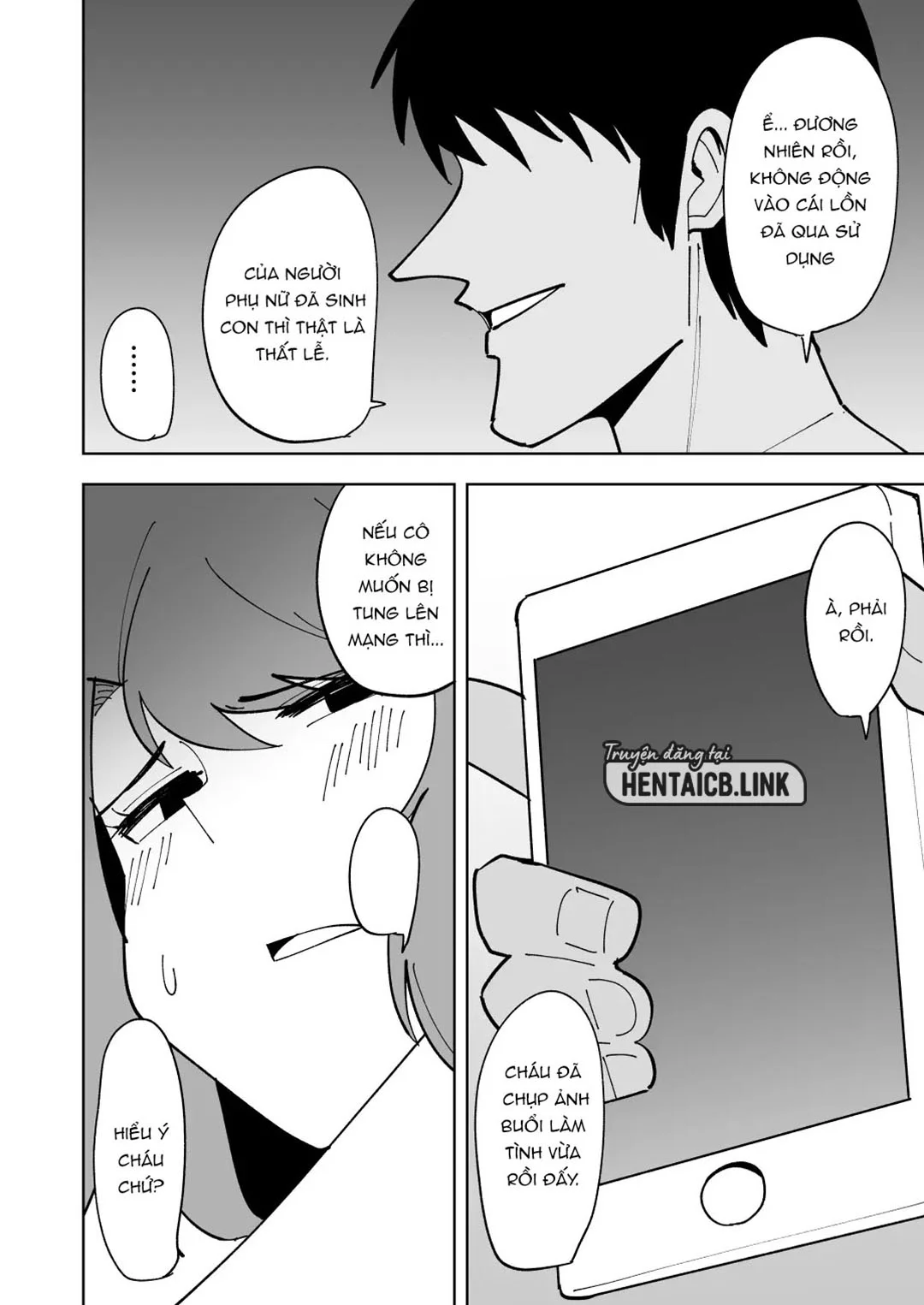 HentaiVN.net - Ảnh 17 - Bị bạn trai của con gái thịt - Oneshot