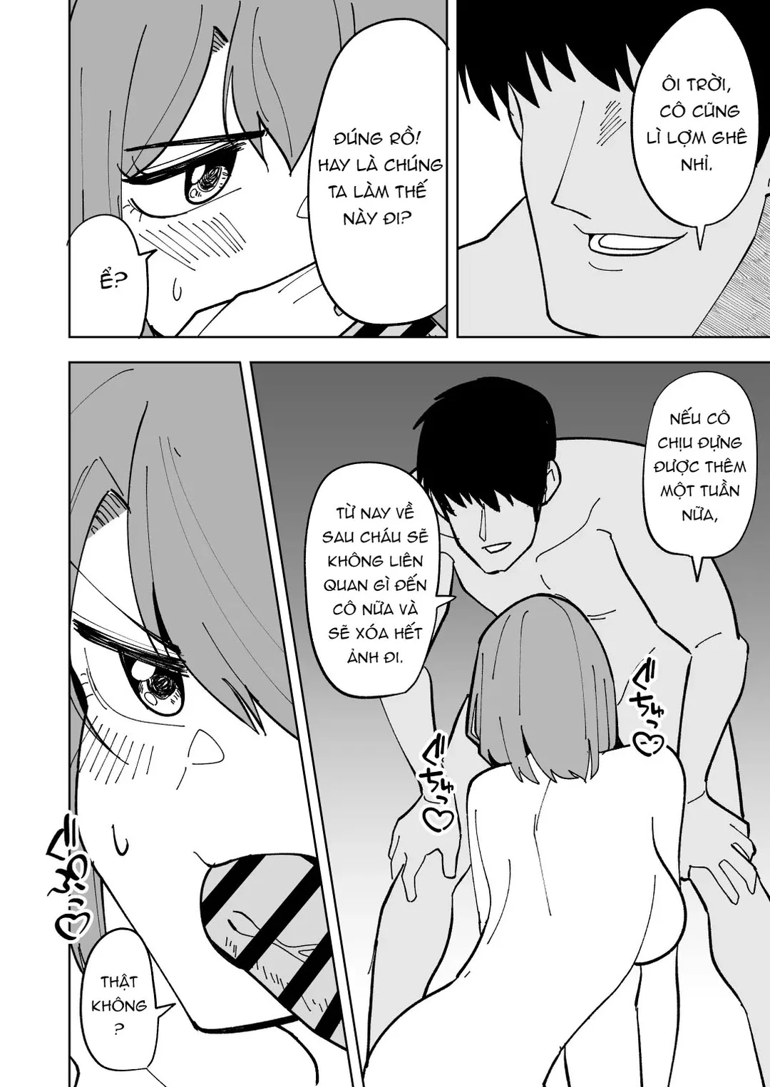 HentaiVN.net - Ảnh 19 - Bị bạn trai của con gái thịt - Oneshot