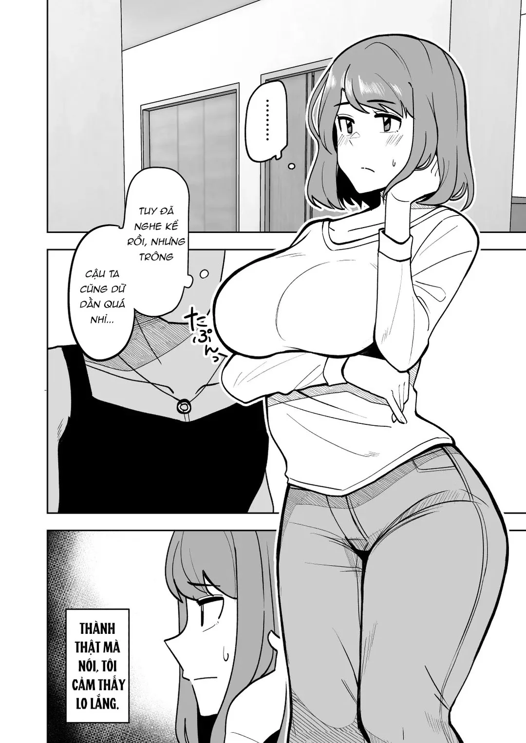 HentaiVN.net - Ảnh 3 - Bị bạn trai của con gái thịt - Oneshot