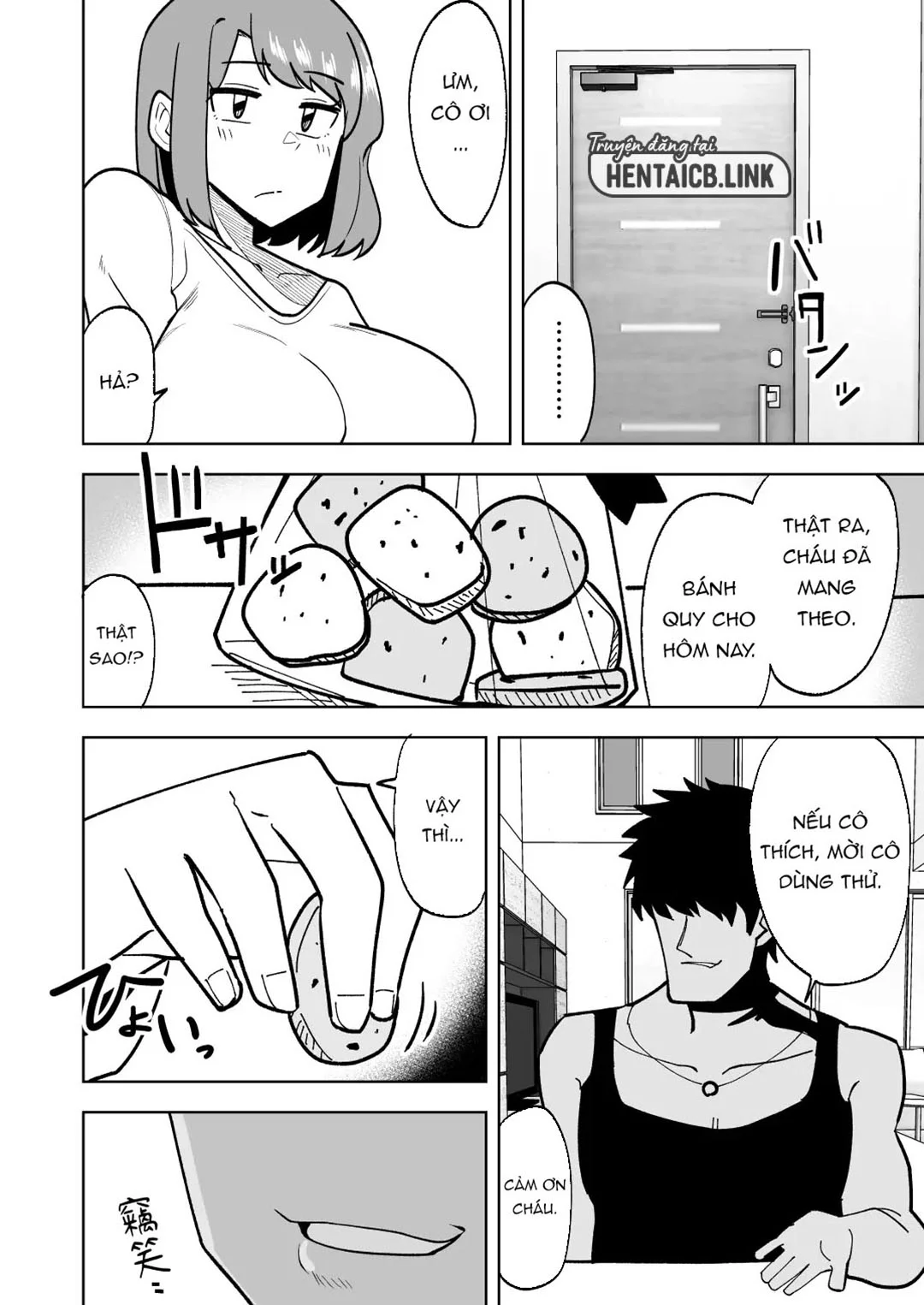 HentaiVN.net - Ảnh 5 - Bị bạn trai của con gái thịt - Oneshot