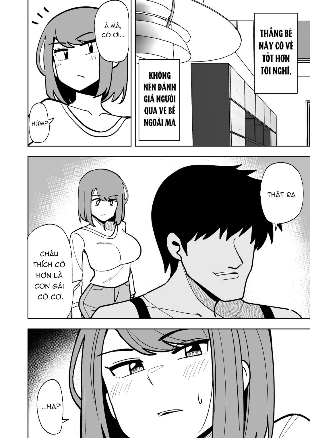 HentaiVN.net - Ảnh 7 - Bị bạn trai của con gái thịt - Oneshot