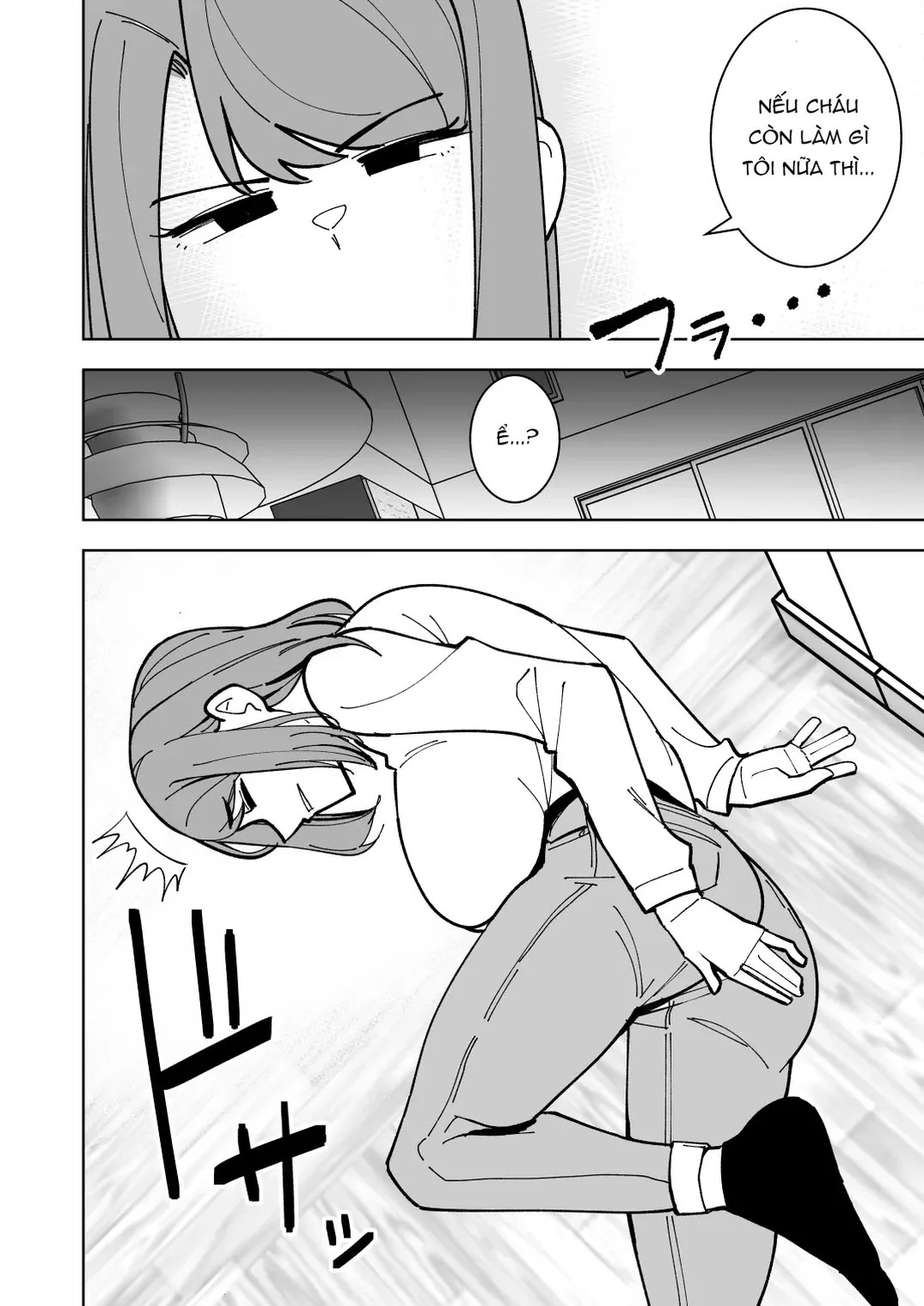 HentaiVN.net - Ảnh 9 - Bị bạn trai của con gái thịt - Oneshot