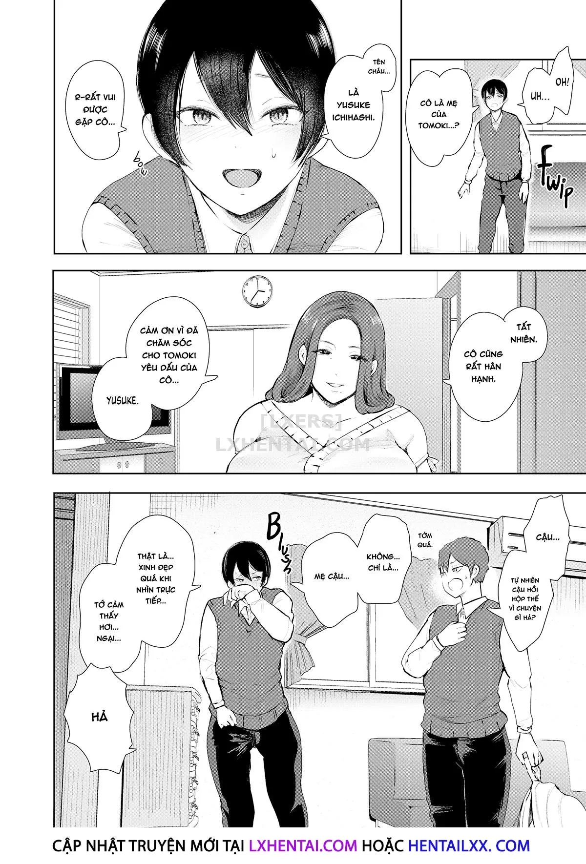 HentaiVN.net - Ảnh 13 - My Ex-Lover's Kid Is My Son's Friend - Chap 1