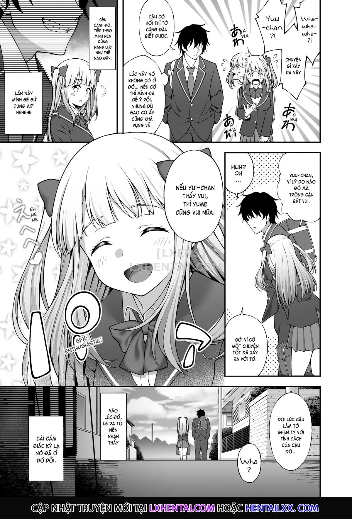 HentaiVN.net - Ảnh 36 - Thanks To Hypnotism, I Had My Huge-Breasted Highschooler Childhood Best Friend In The Palm Of My Hands [Saiminjutsu de Kyonyuu Osananajimi JK o Te ni Ireta Ore] - Chap 1