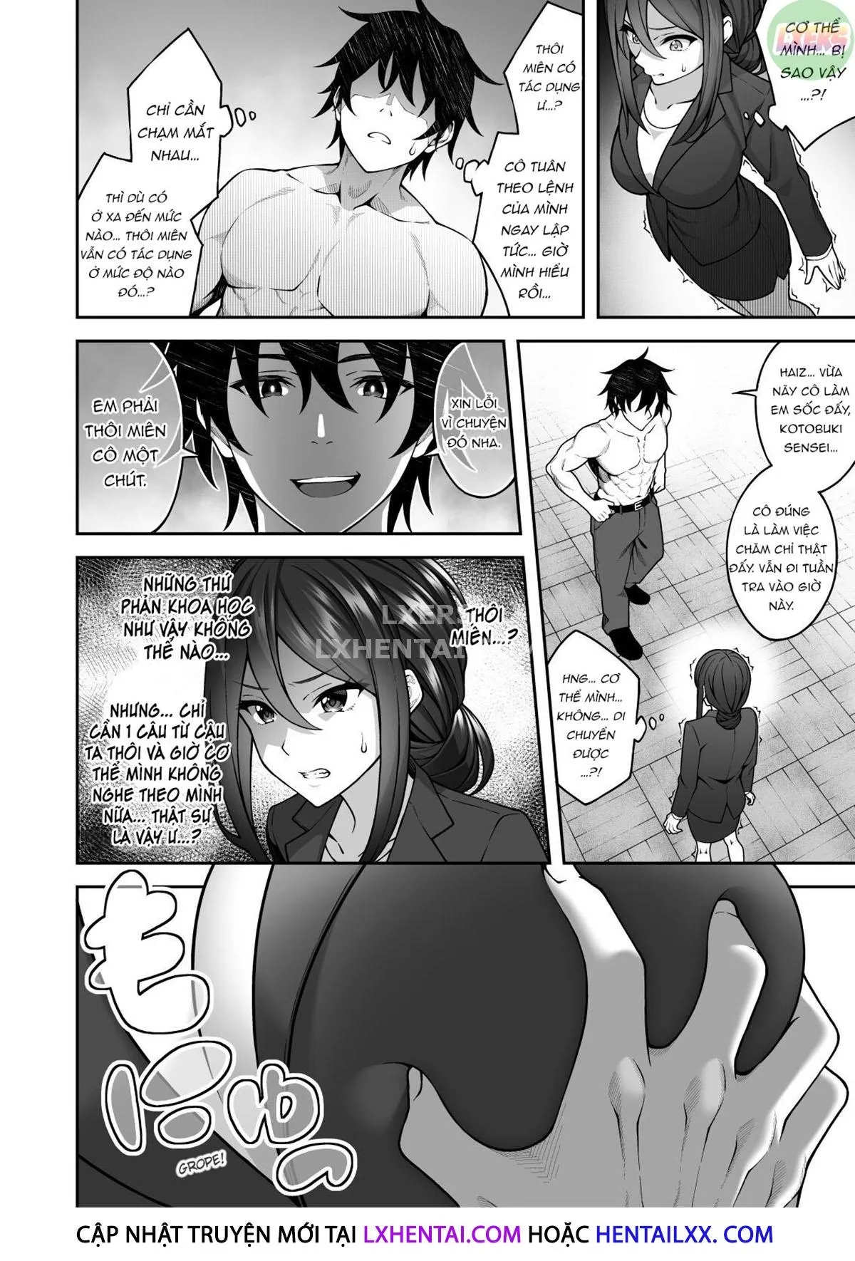 HentaiVN.net - Ảnh 12 - Thanks To Hypnotism, I Had My Huge-Breasted Highschooler Childhood Best Friend In The Palm Of My Hands [Saiminjutsu de Kyonyuu Osananajimi JK o Te ni Ireta Ore] - Chap 3