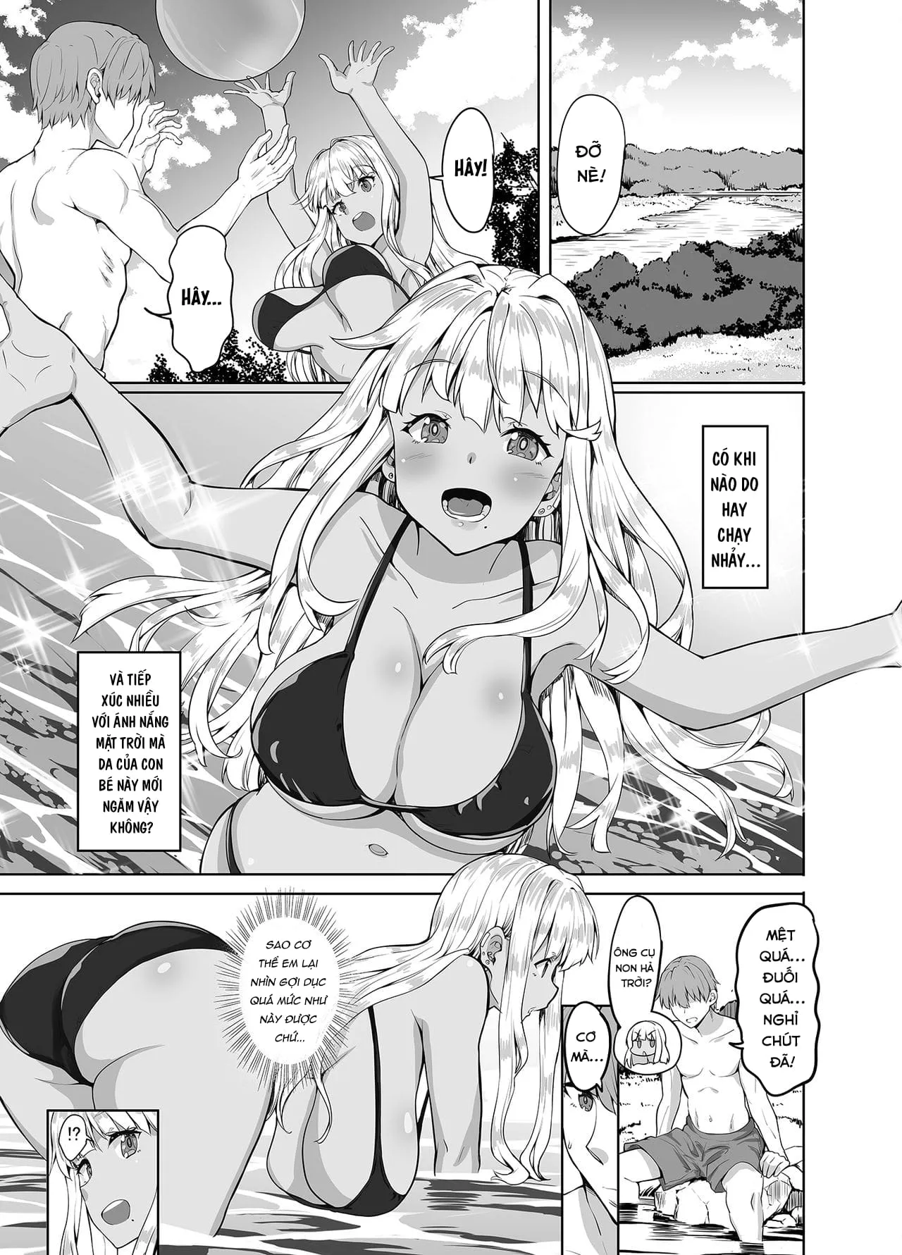 HentaiVN.net - Ảnh 15 - Vợ Nhặt thời bình [Zoku Inaka No Kuro Gal JK To Kekkon Shimashita; Inaka No Kuro Gal JK To Kekkon Shimashita; I Married A Country Kuro-Gyaru JK; Tôi, cô bé da ngăm và cuộc gặp định mệnh] - Oneshot