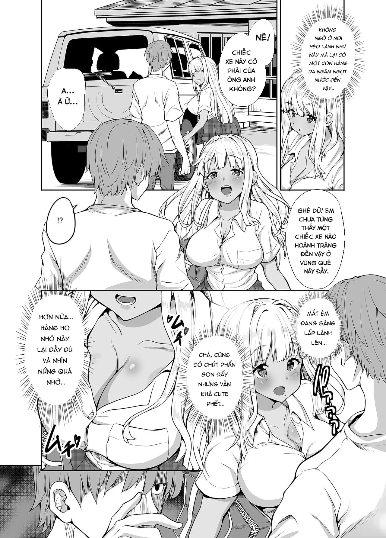 HentaiVN.net - Ảnh 5 - Vợ Nhặt thời bình [Zoku Inaka No Kuro Gal JK To Kekkon Shimashita; Inaka No Kuro Gal JK To Kekkon Shimashita; I Married A Country Kuro-Gyaru JK; Tôi, cô bé da ngăm và cuộc gặp định mệnh] - Oneshot