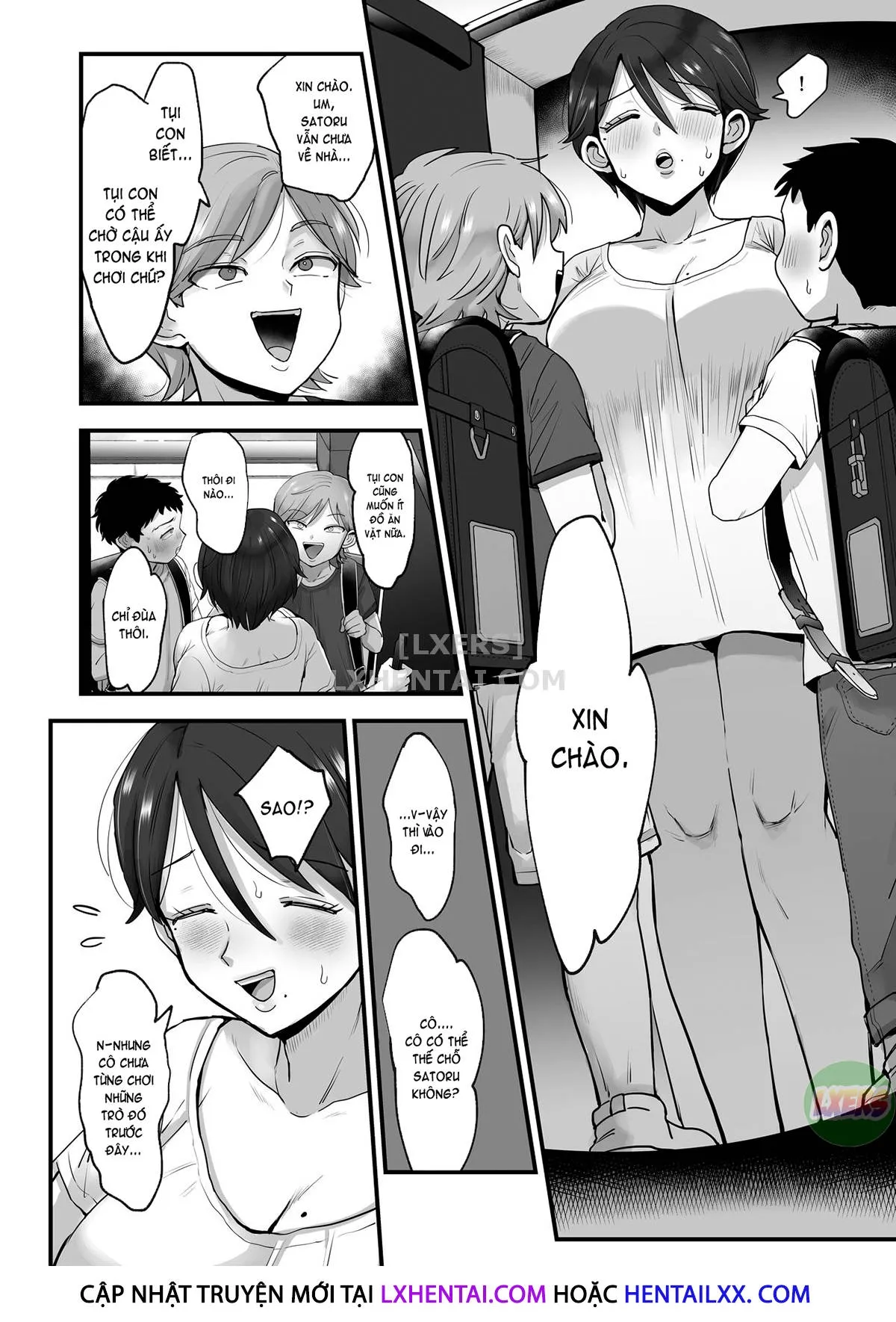 HentaiVN.net - Ảnh 15 - A Narrow-Eyed Gentle Big-Breasted Mama [Hosome Ottori Kyonyuu Mama.] - Chap 1