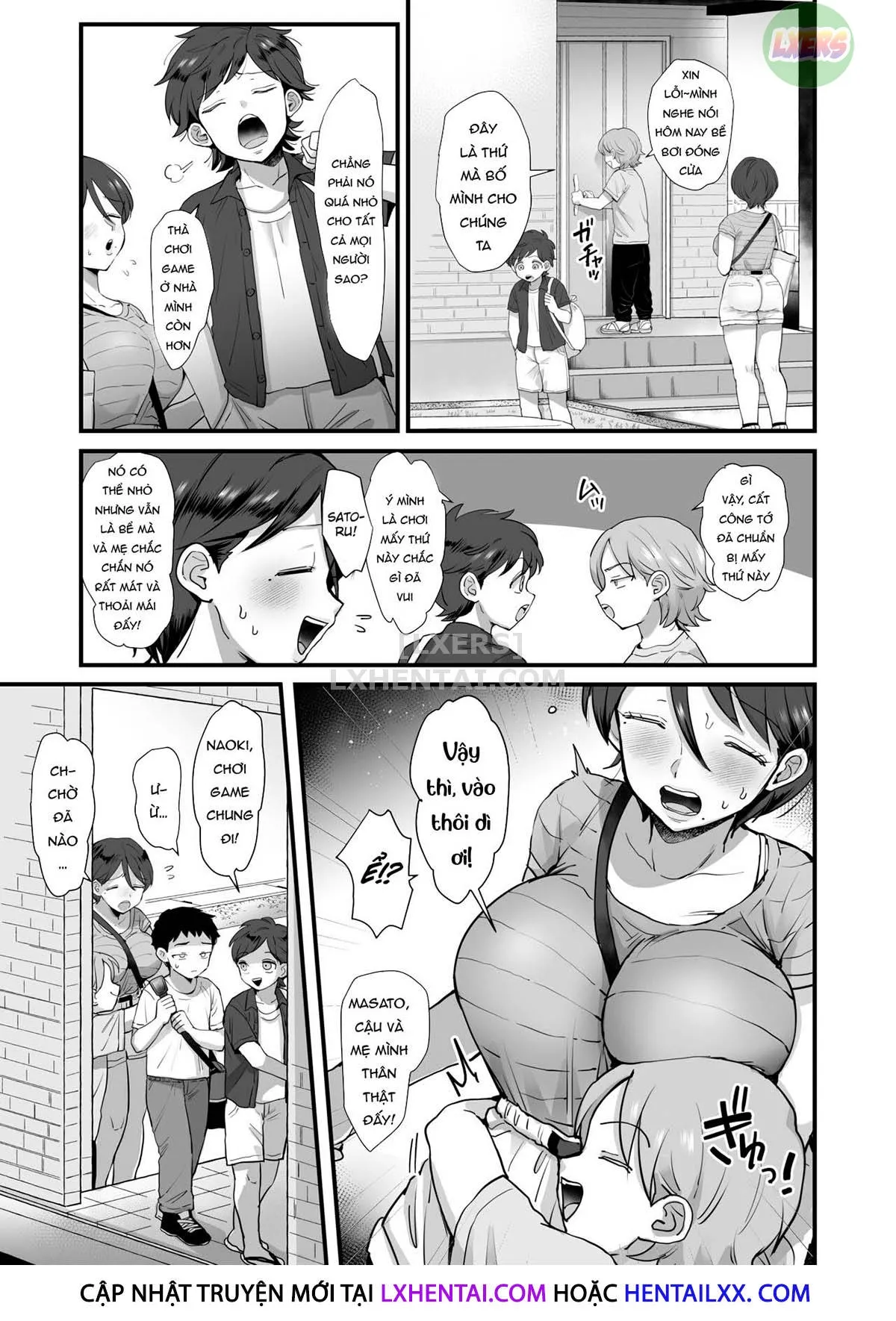 HentaiVN.net - Ảnh 8 - A Narrow-Eyed Gentle Big-Breasted Mama [Hosome Ottori Kyonyuu Mama.] - Chap 2