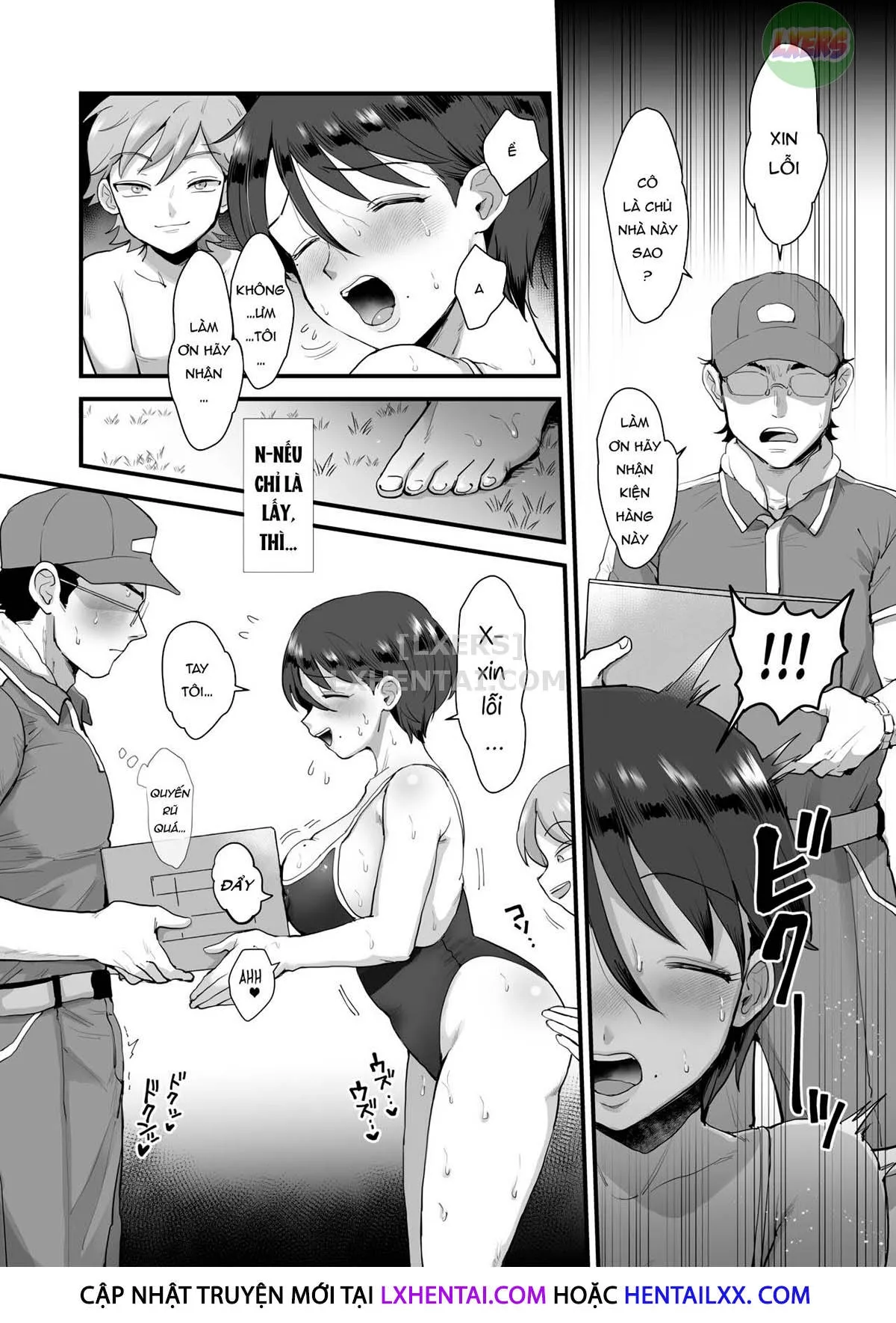 HentaiVN.net - Ảnh 14 - A Narrow-Eyed Gentle Big-Breasted Mama [Hosome Ottori Kyonyuu Mama.] - Chap 2