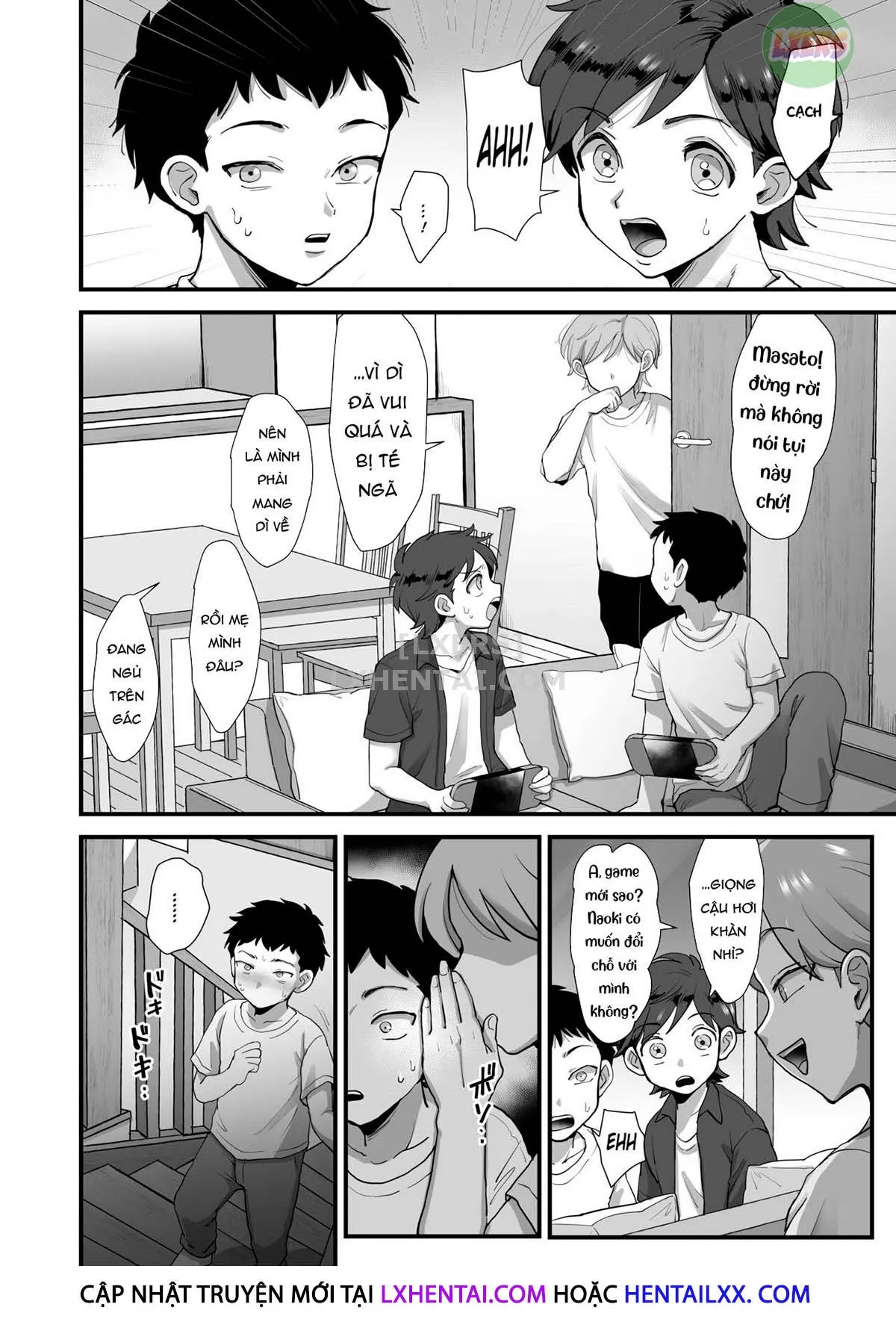 HentaiVN.net - Ảnh 34 - A Narrow-Eyed Gentle Big-Breasted Mama [Hosome Ottori Kyonyuu Mama.] - Chap 2