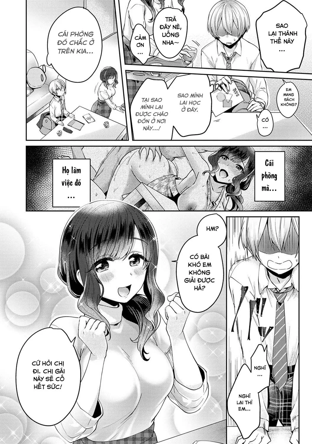 HentaiVN.net - Ảnh 11 - Mối tình thuần khiết ngang trái [Fushidara na Junai -Toshishita Danshi ni Netorarete...;Immoral Pure Love -NTRed by younger boy...;ふしだらな純愛-年下男子に寝取られて…] - Chap 1