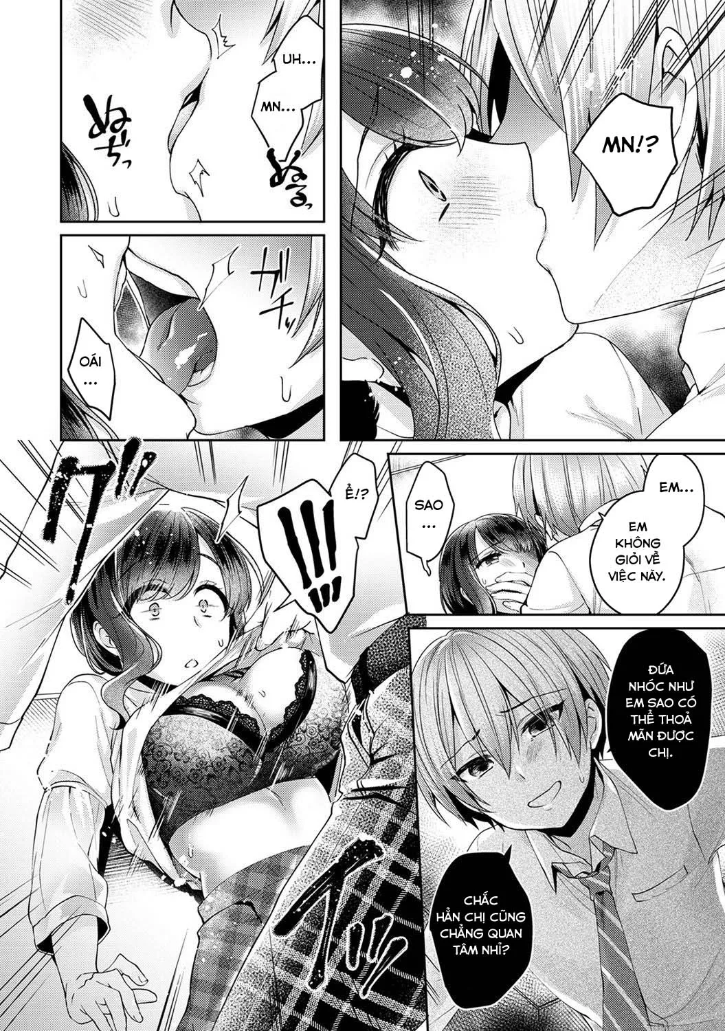 HentaiVN.net - Ảnh 17 - Mối tình thuần khiết ngang trái [Fushidara na Junai -Toshishita Danshi ni Netorarete...;Immoral Pure Love -NTRed by younger boy...;ふしだらな純愛-年下男子に寝取られて…] - Chap 1