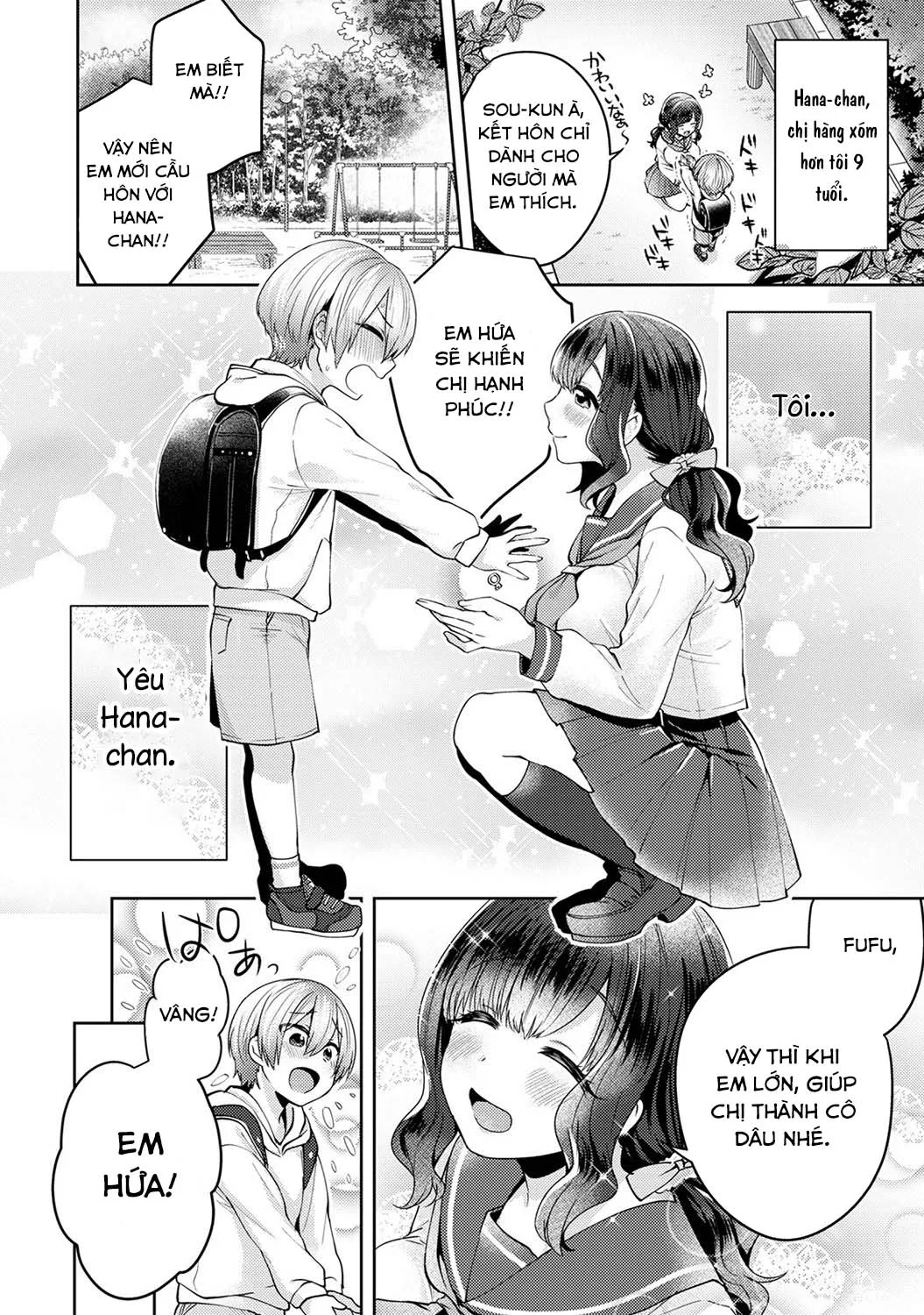 HentaiVN.net - Ảnh 3 - Mối tình thuần khiết ngang trái [Fushidara na Junai -Toshishita Danshi ni Netorarete...;Immoral Pure Love -NTRed by younger boy...;ふしだらな純愛-年下男子に寝取られて…] - Chap 1