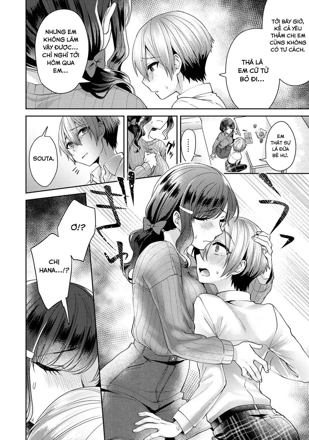 HentaiVN.net - Ảnh 12 - Mối tình thuần khiết ngang trái [Fushidara na Junai -Toshishita Danshi ni Netorarete...;Immoral Pure Love -NTRed by younger boy...;ふしだらな純愛-年下男子に寝取られて…] - Chap 2