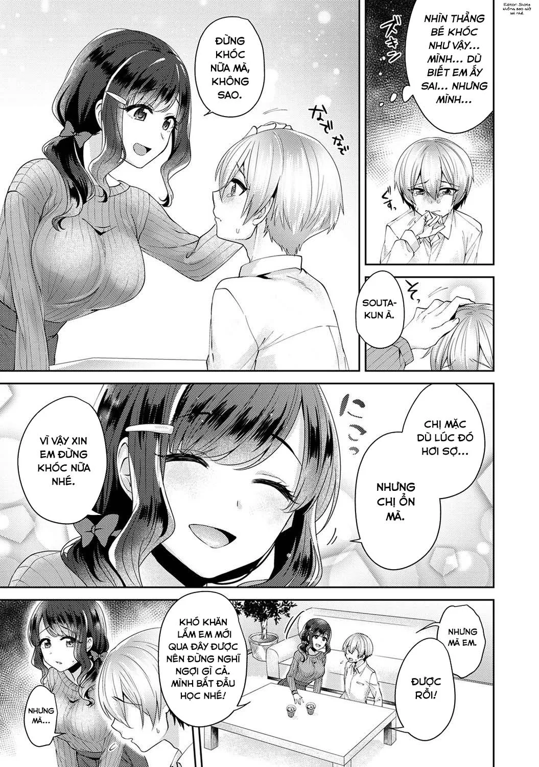 HentaiVN.net - Ảnh 7 - Mối tình thuần khiết ngang trái [Fushidara na Junai -Toshishita Danshi ni Netorarete...;Immoral Pure Love -NTRed by younger boy...;ふしだらな純愛-年下男子に寝取られて…] - Chap 2