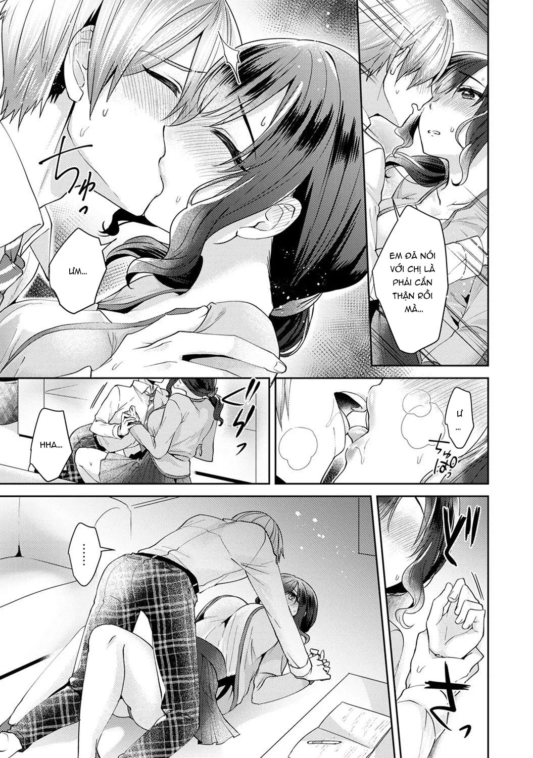 HentaiVN.net - Ảnh 8 - Mối tình thuần khiết ngang trái [Fushidara na Junai -Toshishita Danshi ni Netorarete...;Immoral Pure Love -NTRed by younger boy...;ふしだらな純愛-年下男子に寝取られて…] - Chap 3