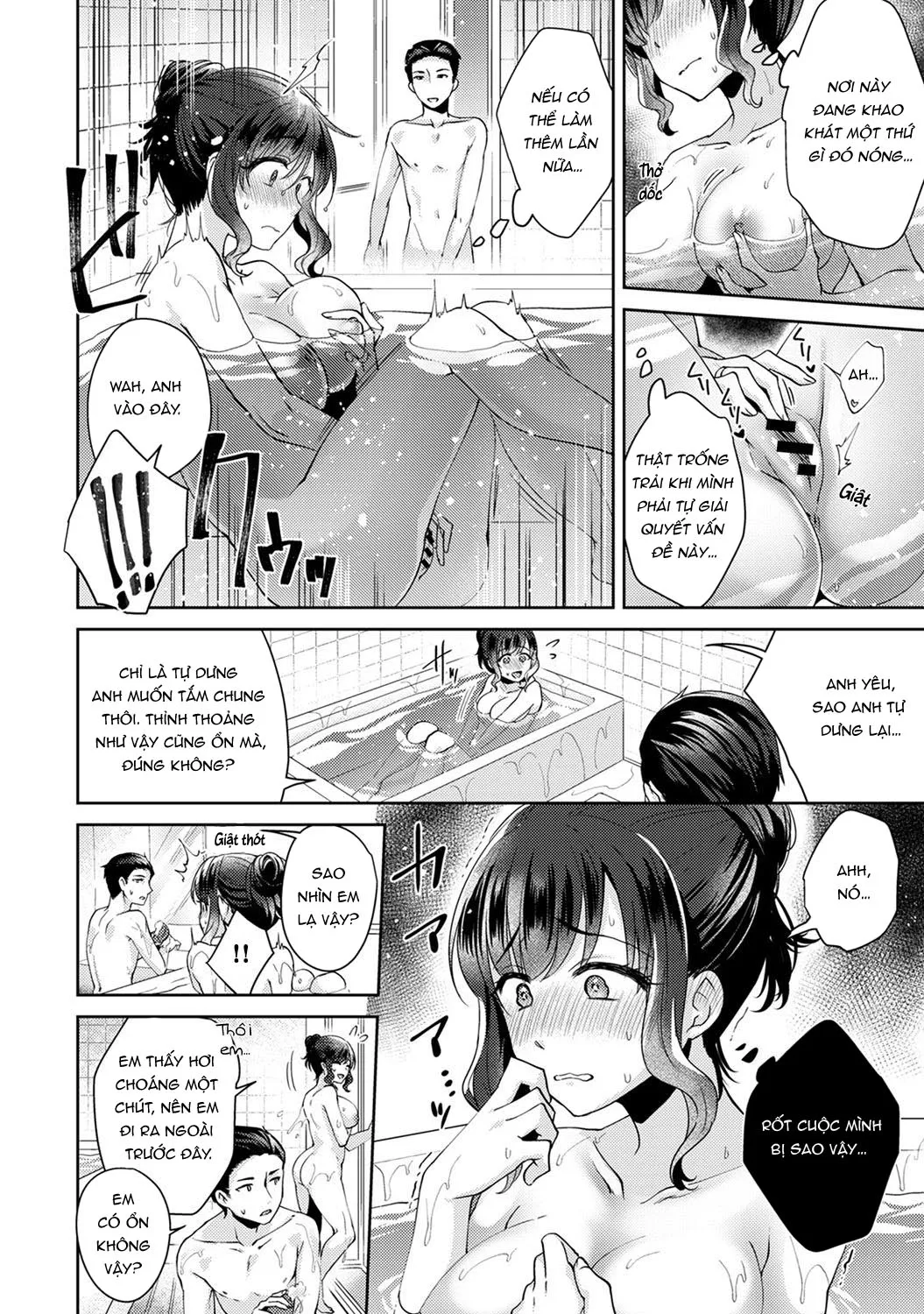 HentaiVN.net - Ảnh 4 - Mối tình thuần khiết ngang trái [Fushidara na Junai -Toshishita Danshi ni Netorarete...;Immoral Pure Love -NTRed by younger boy...;ふしだらな純愛-年下男子に寝取られて…] - Chap 3