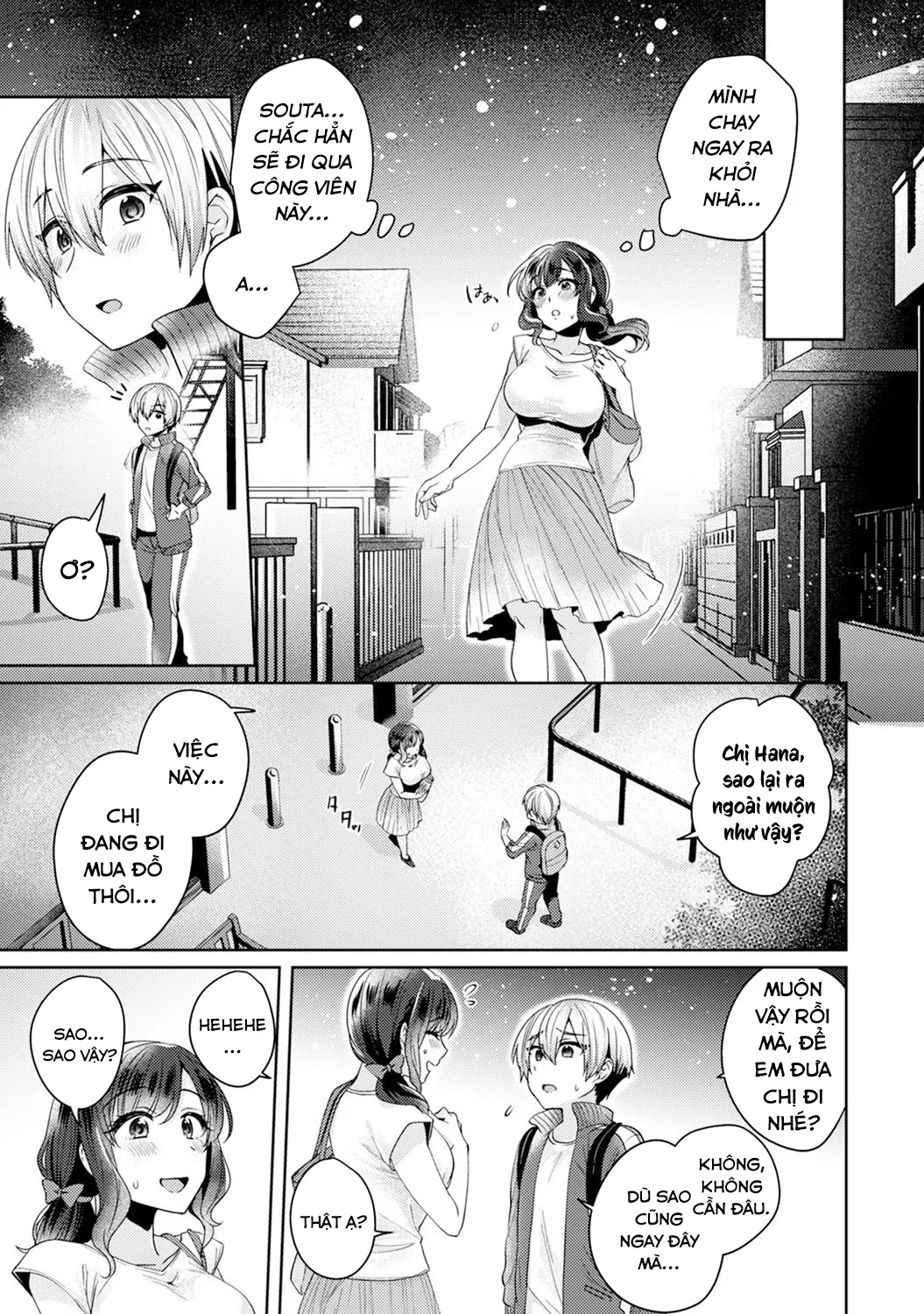 HentaiVN.net - Ảnh 13 - Mối tình thuần khiết ngang trái [Fushidara na Junai -Toshishita Danshi ni Netorarete...;Immoral Pure Love -NTRed by younger boy...;ふしだらな純愛-年下男子に寝取られて…] - Chap 4