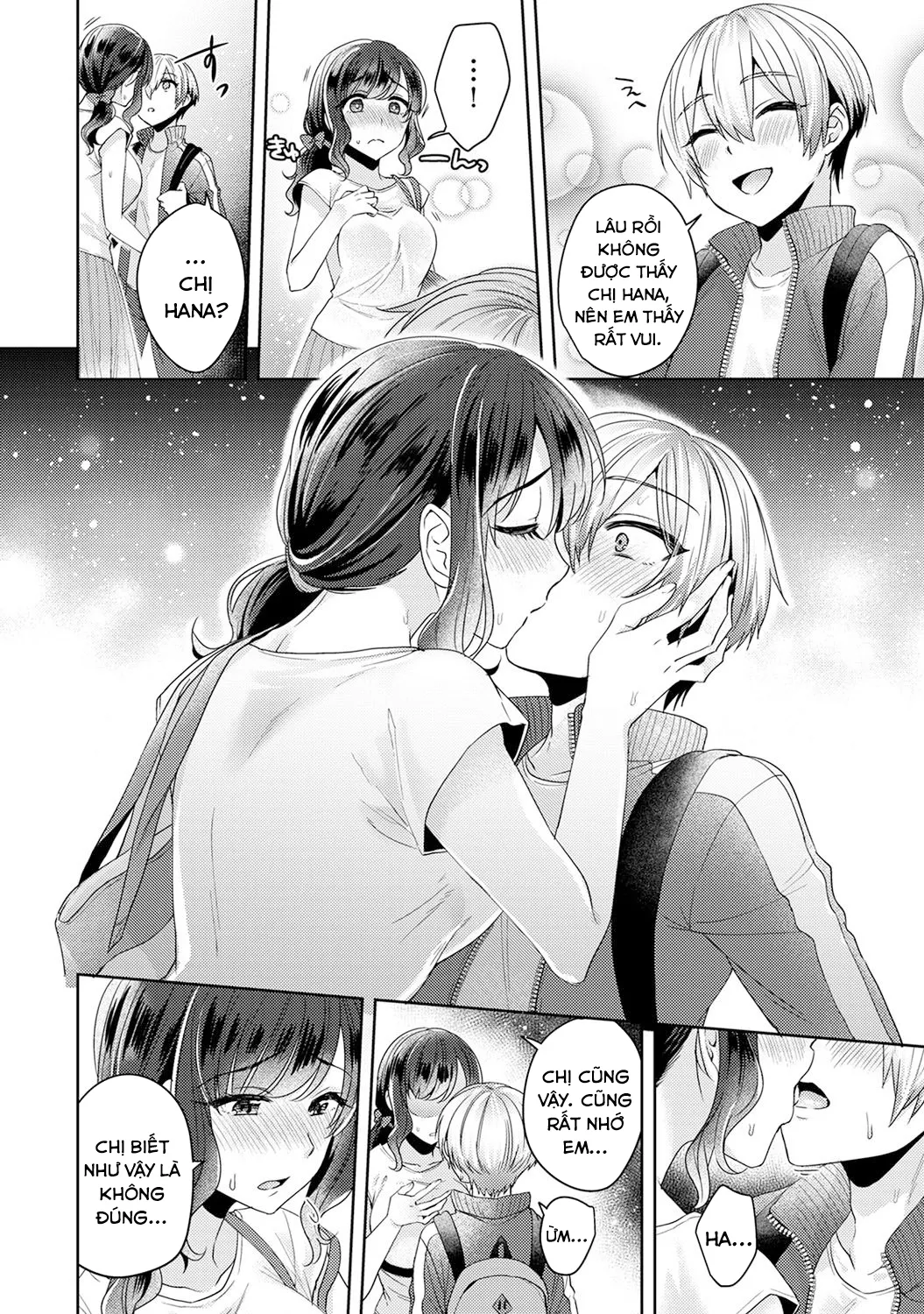 HentaiVN.net - Ảnh 14 - Mối tình thuần khiết ngang trái [Fushidara na Junai -Toshishita Danshi ni Netorarete...;Immoral Pure Love -NTRed by younger boy...;ふしだらな純愛-年下男子に寝取られて…] - Chap 4
