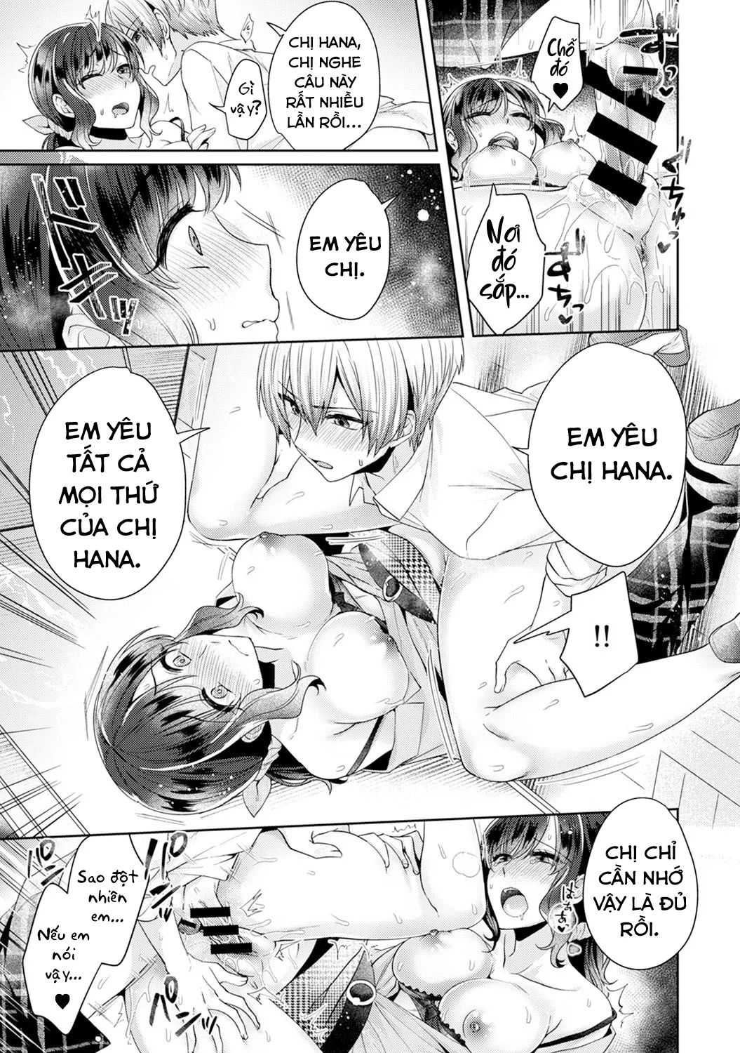 HentaiVN.net - Ảnh 16 - Mối tình thuần khiết ngang trái [Fushidara na Junai -Toshishita Danshi ni Netorarete...;Immoral Pure Love -NTRed by younger boy...;ふしだらな純愛-年下男子に寝取られて…] - Chap 5