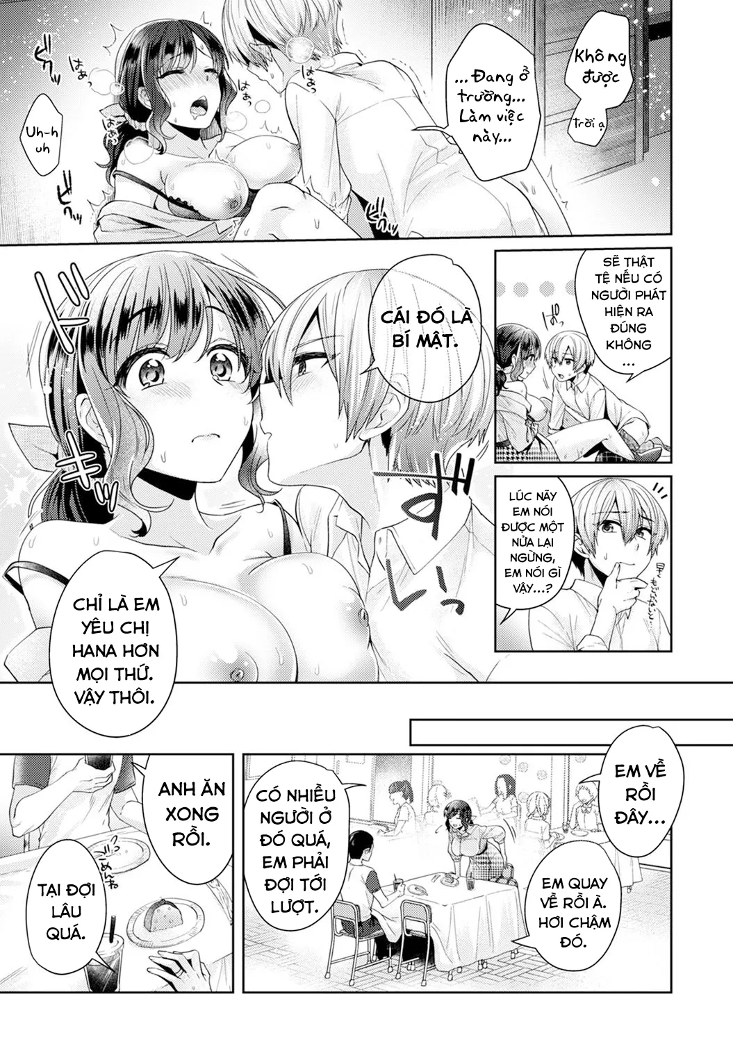 HentaiVN.net - Ảnh 18 - Mối tình thuần khiết ngang trái [Fushidara na Junai -Toshishita Danshi ni Netorarete...;Immoral Pure Love -NTRed by younger boy...;ふしだらな純愛-年下男子に寝取られて…] - Chap 5
