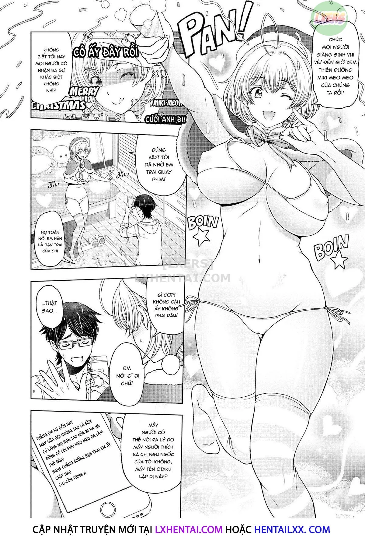 HentaiVN.net - Ảnh 8 - Chị gái siêu dâm đãng [Dosukebe Onei-chan; Perverted Onei-chan] - Chap 2
