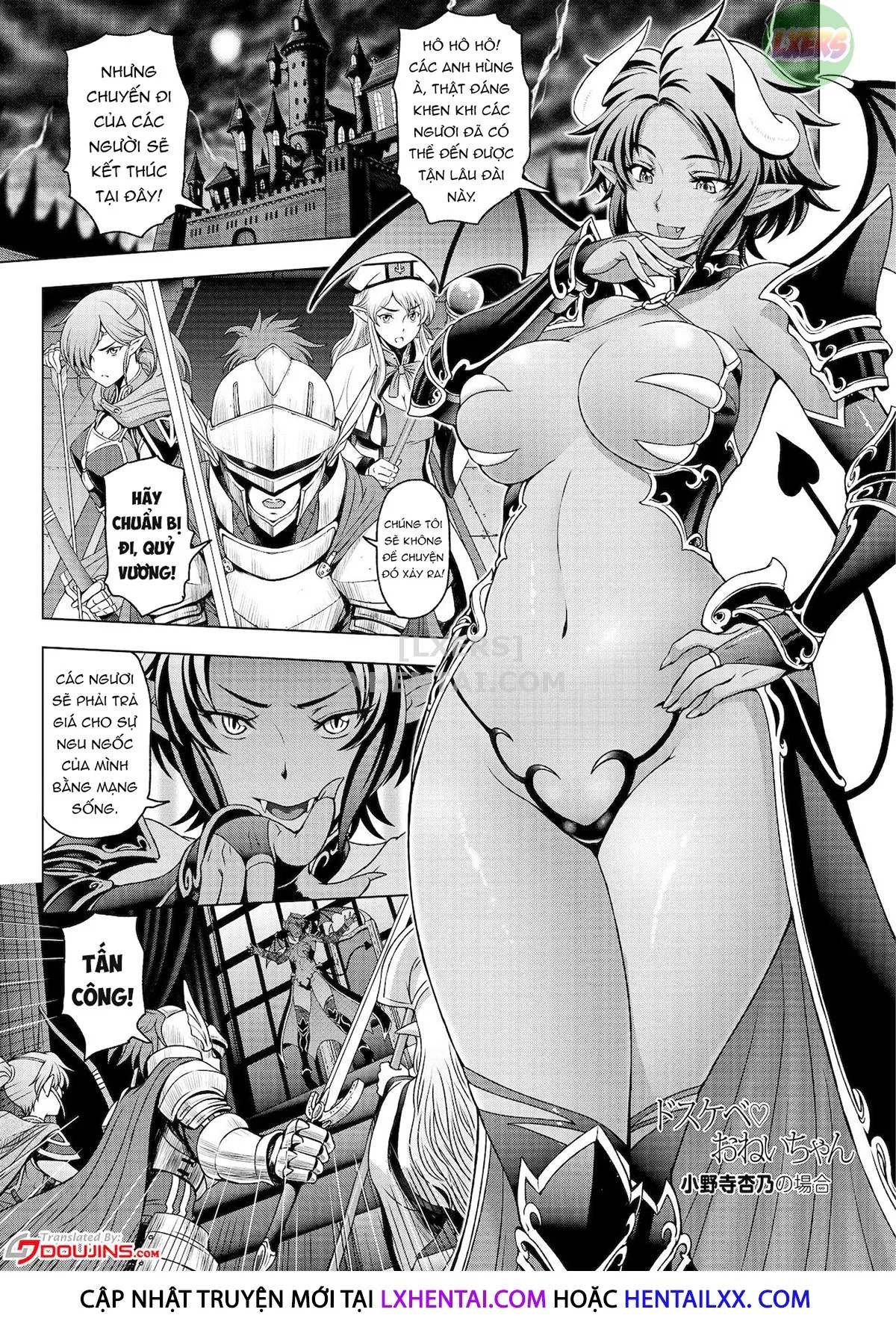 HentaiVN.net - Ảnh 5 - Chị gái siêu dâm đãng [Dosukebe Onei-chan; Perverted Onei-chan] - Chap 3