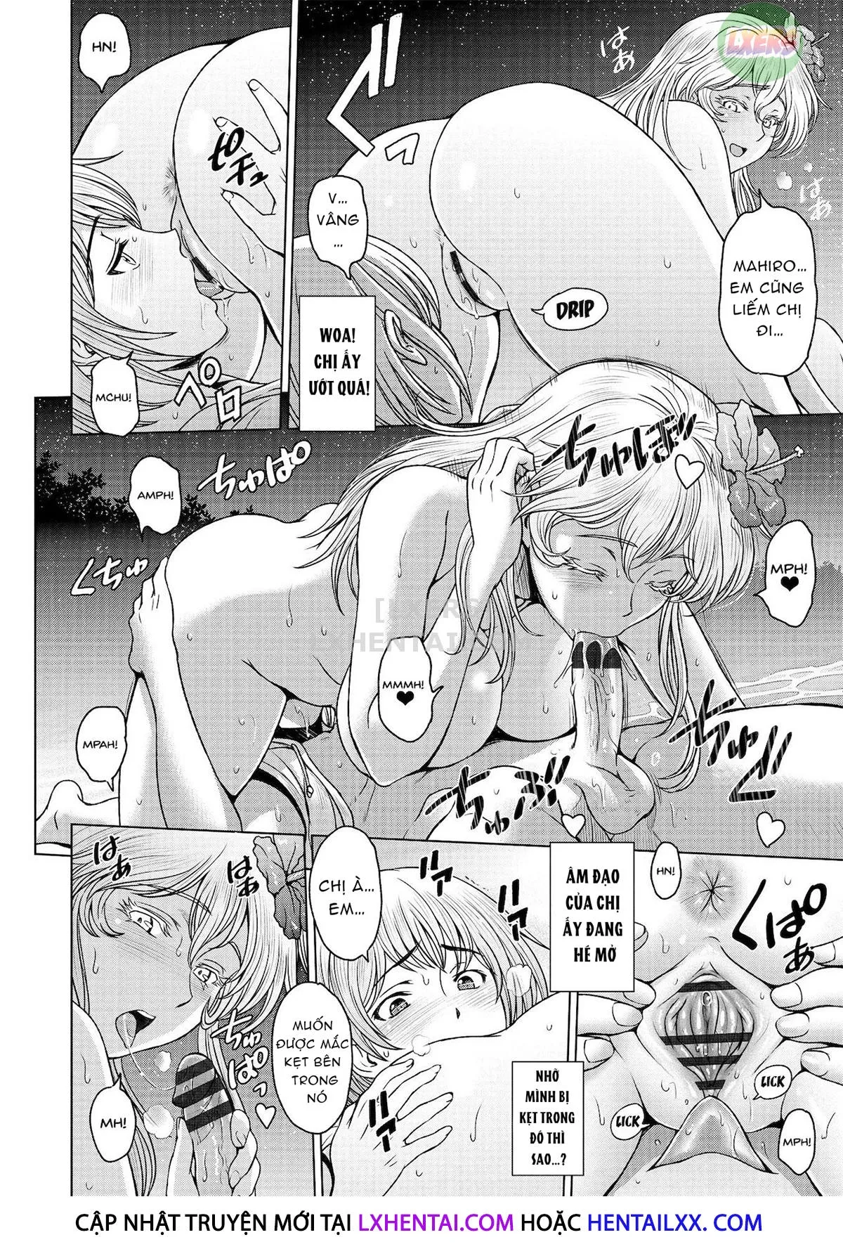HentaiVN.net - Ảnh 16 - Chị gái siêu dâm đãng [Dosukebe Onei-chan; Perverted Onei-chan] - Chap 5