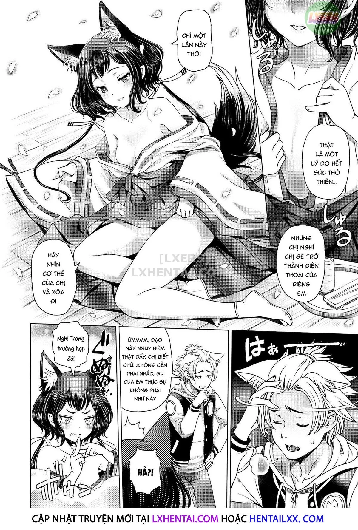 HentaiVN.net - Ảnh 8 - Chị gái siêu dâm đãng [Dosukebe Onei-chan; Perverted Onei-chan] - Chap 6