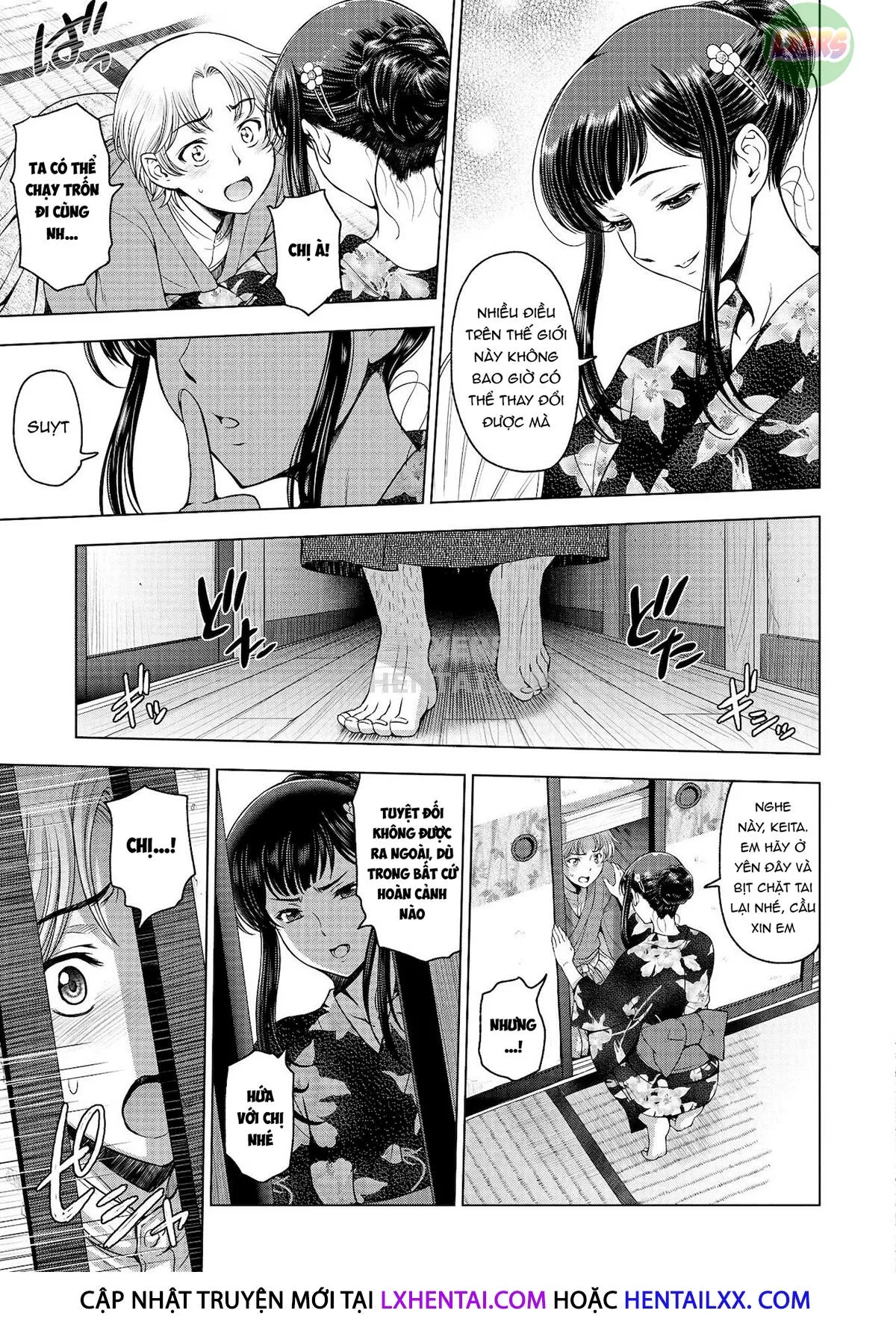HentaiVN.net - Ảnh 7 - Chị gái siêu dâm đãng [Dosukebe Onei-chan; Perverted Onei-chan] - Chap 7