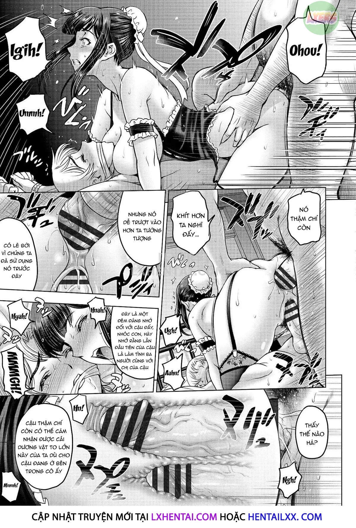 HentaiVN.net - Ảnh 19 - Chị gái siêu dâm đãng [Dosukebe Onei-chan; Perverted Onei-chan] - Chap 8